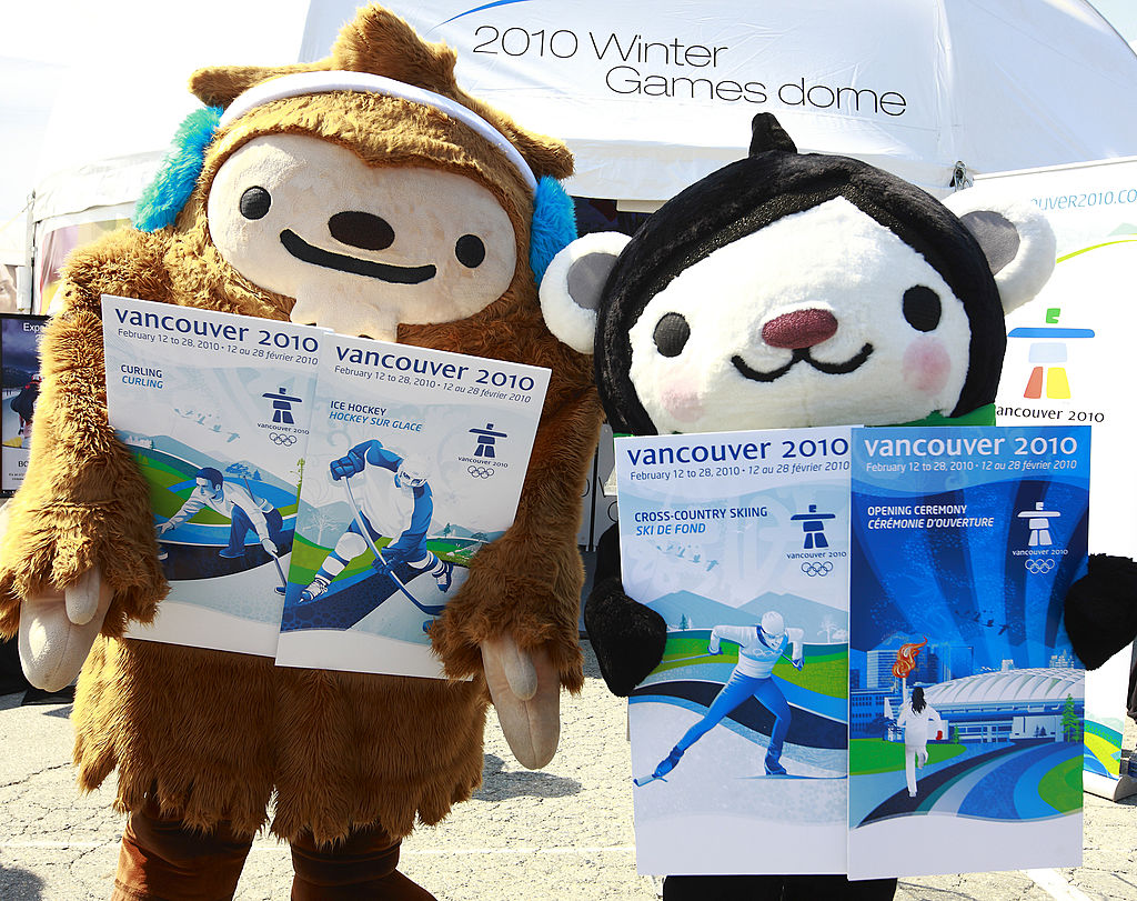 winter olympic games mascots