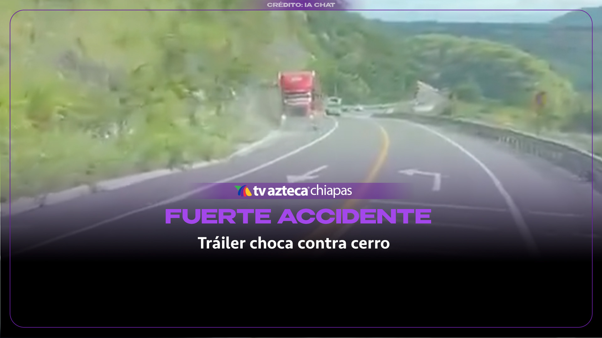 Tráiler sin frenos en reversa: chofer evita tragedia en la Siglo XXI