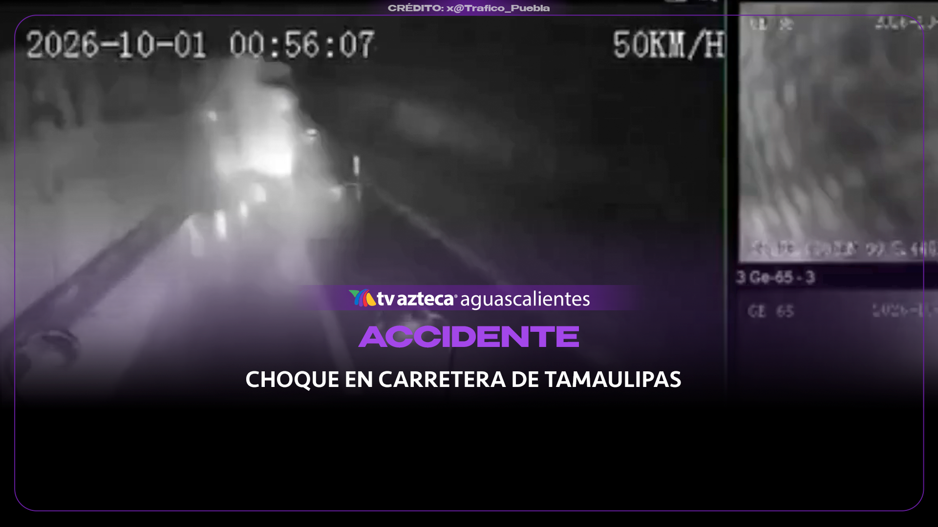 |VIDEO| Así fue el choque múltiple de unidades pesadas en Tamaulipas