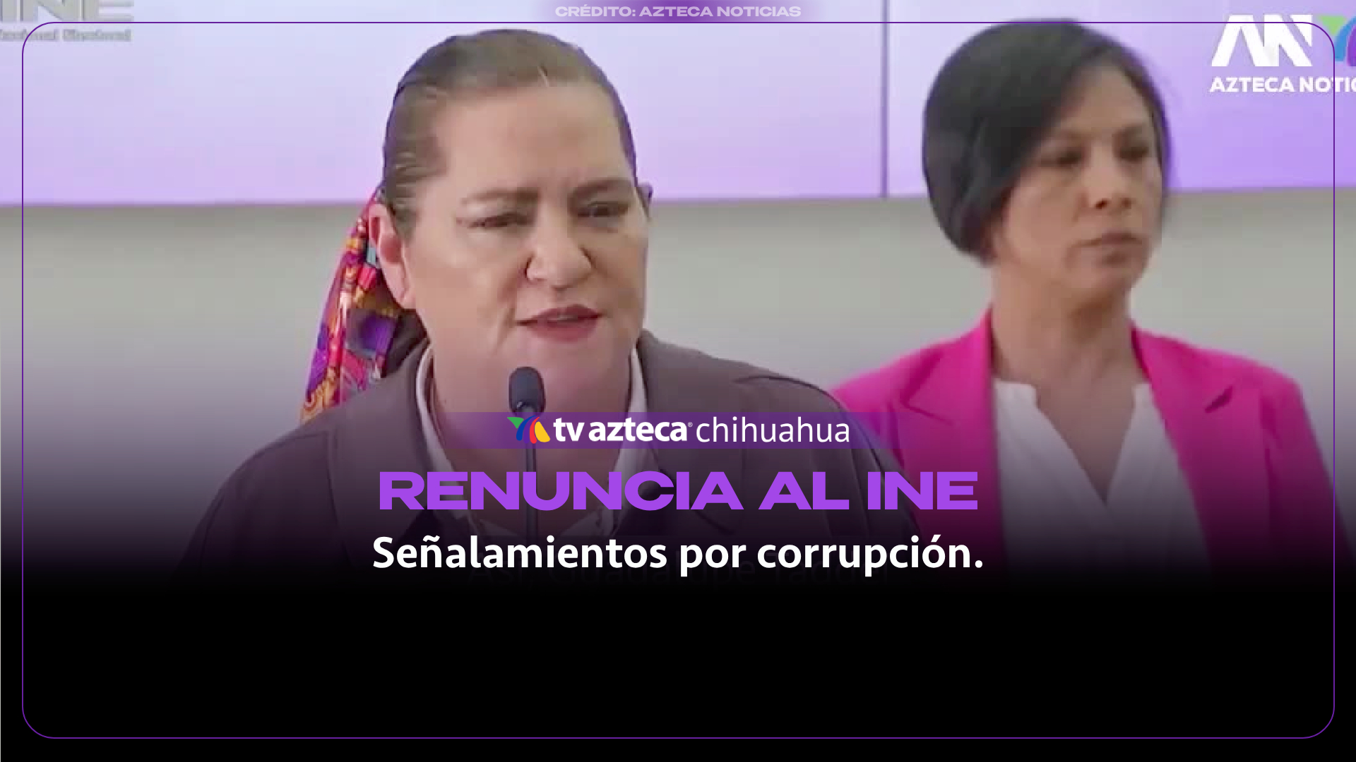 Renuncia Guadalupe Taddei al INE en medio de señalamientos por presuntos actos de corrupción