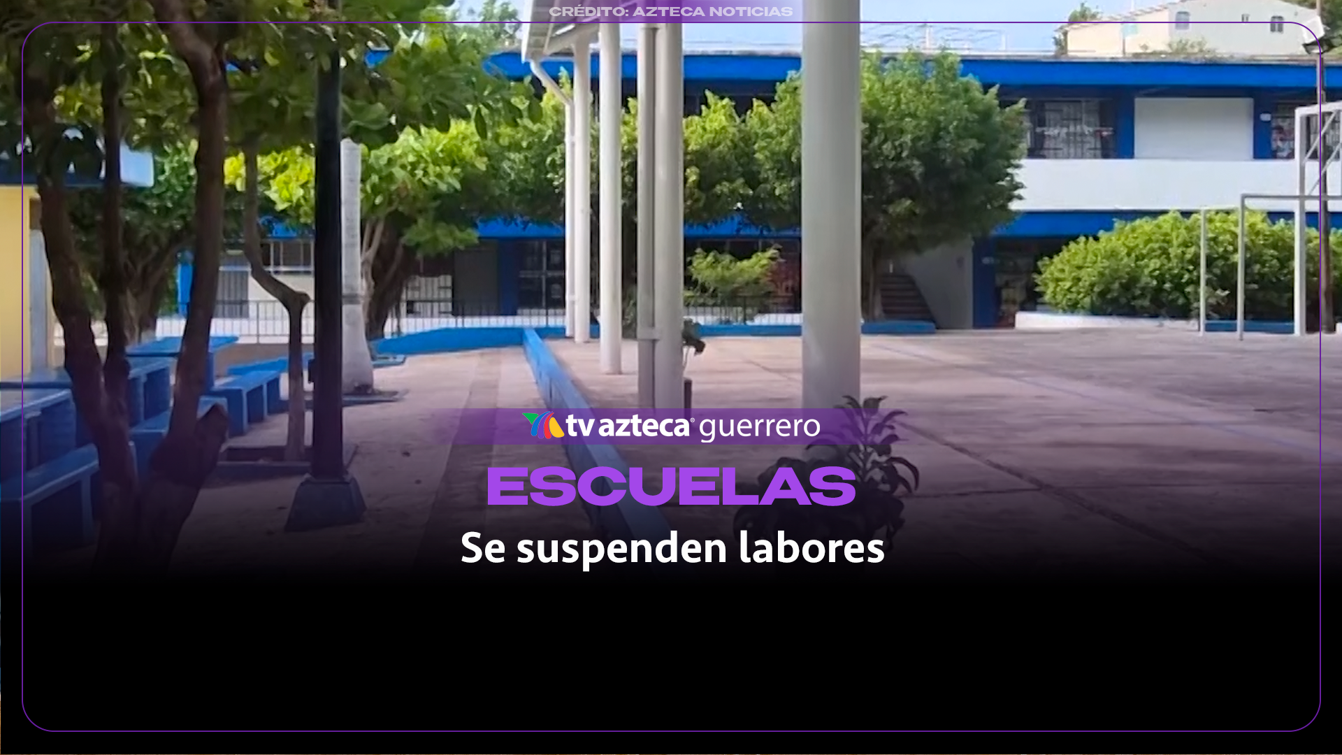 Suspenden clases en todo Guerrero este jueves por la tormenta tropical Trudy
