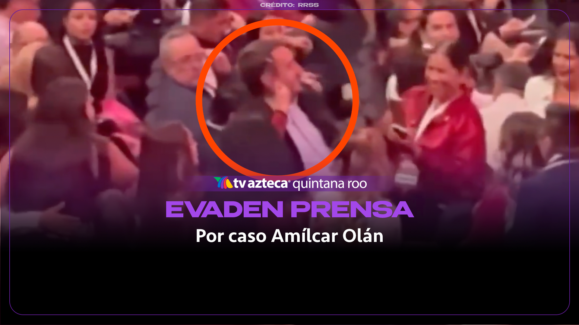 Evaden a la prensa por caso Amílcar Olán