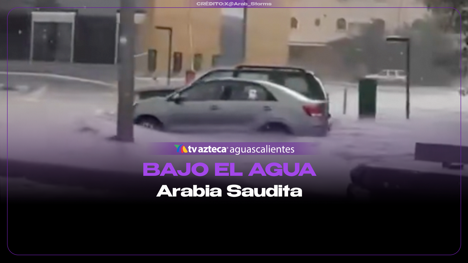 VIDEO|Inundaciones severas en Taif, Arabia Saudita, tras intensas lluvias