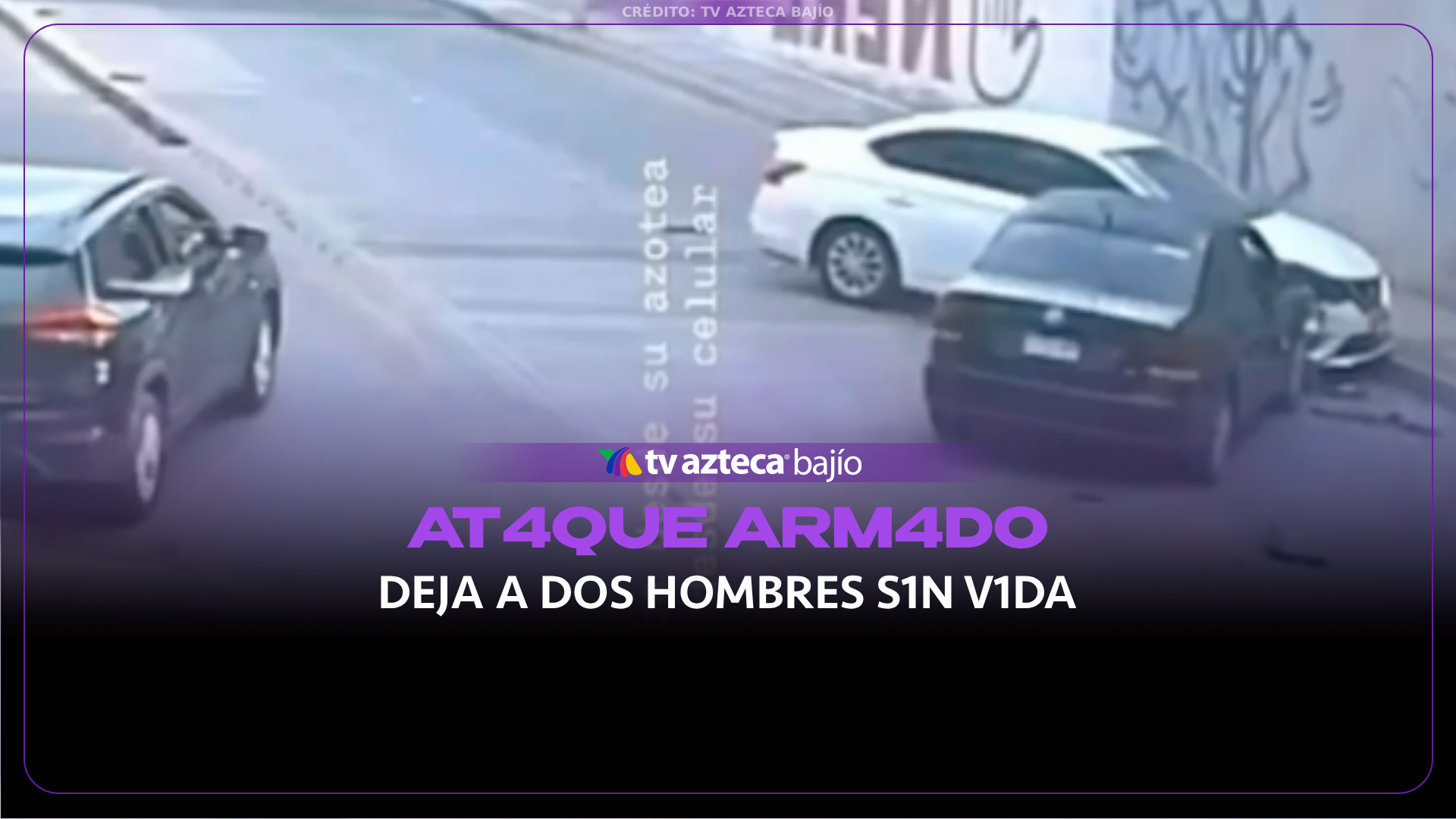 (VIDEO FUERTE) Así ocurrió la agresión sobre esta avenida de Valle de Santiago que dejó dos víctimas mortales
