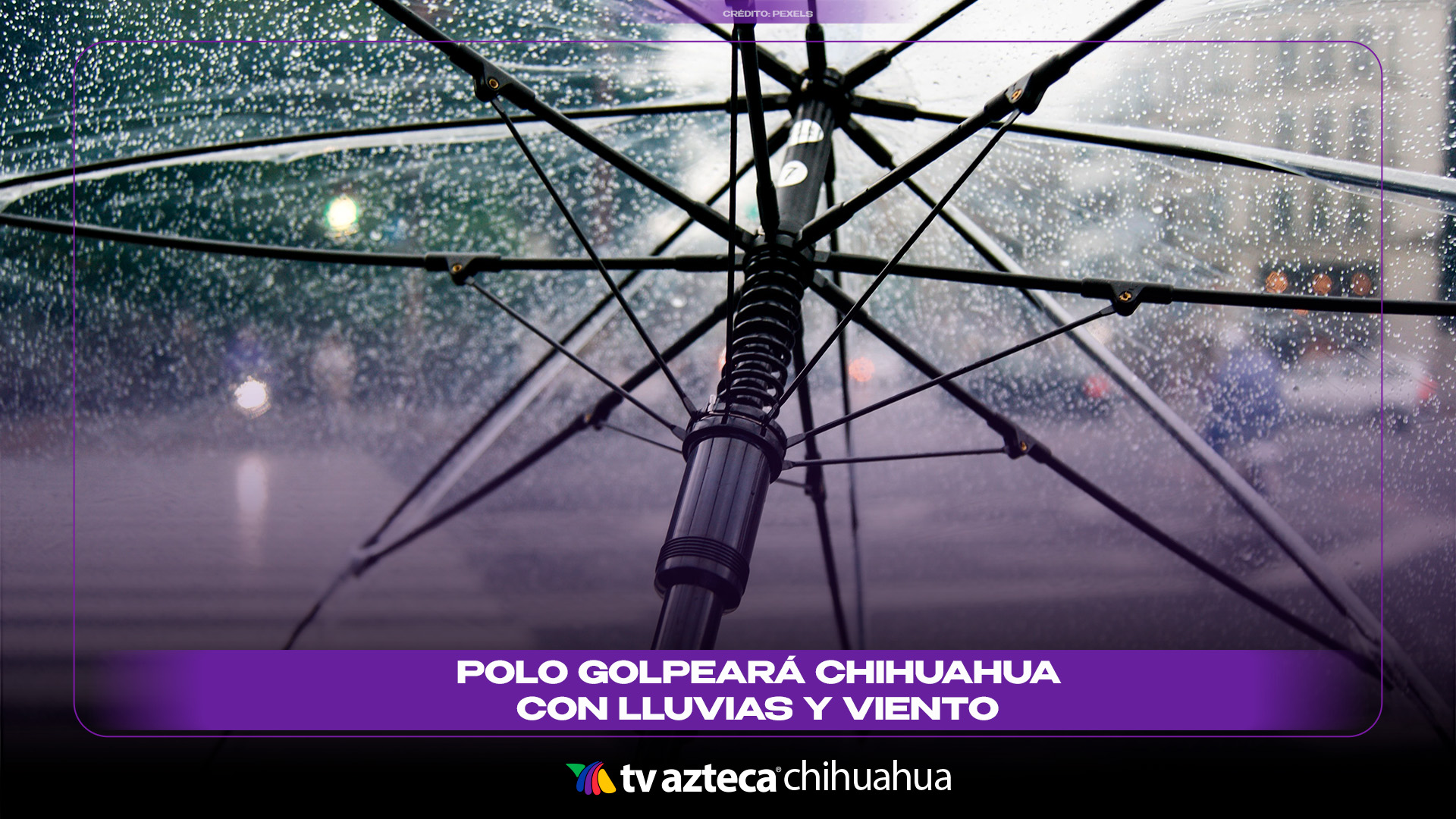 Polo provocará lluvias muy fuertes en Chihuahua; así cambiará el clima hasta el viernes