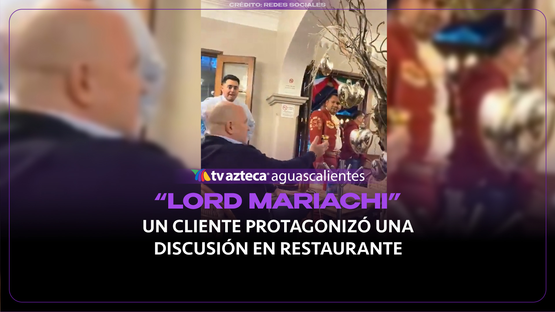 Cliente reclama por volumen de mariachis en restaurante de Coyoacán
