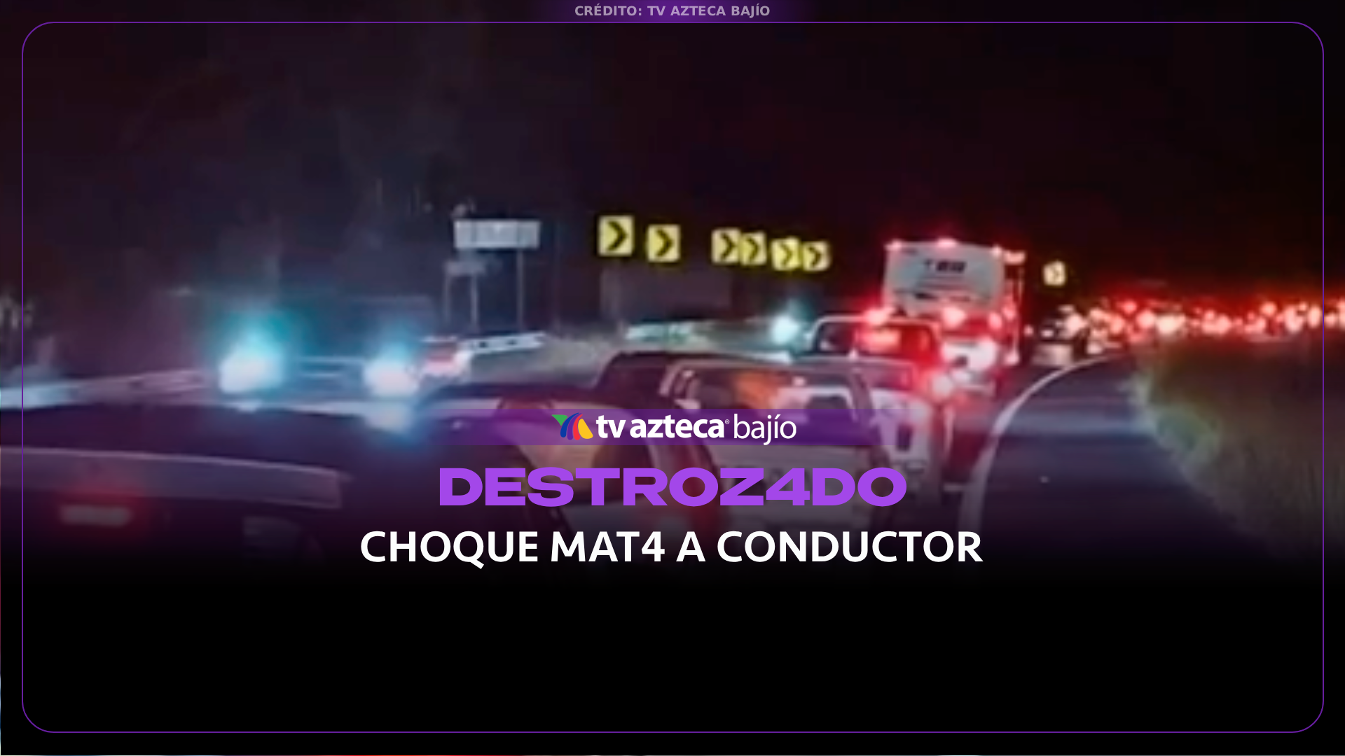 Fuerte accidente dejó a un hombre fallecido tras chocar en carretera de Guanajuato; esto le ocurrió a su cabeza
