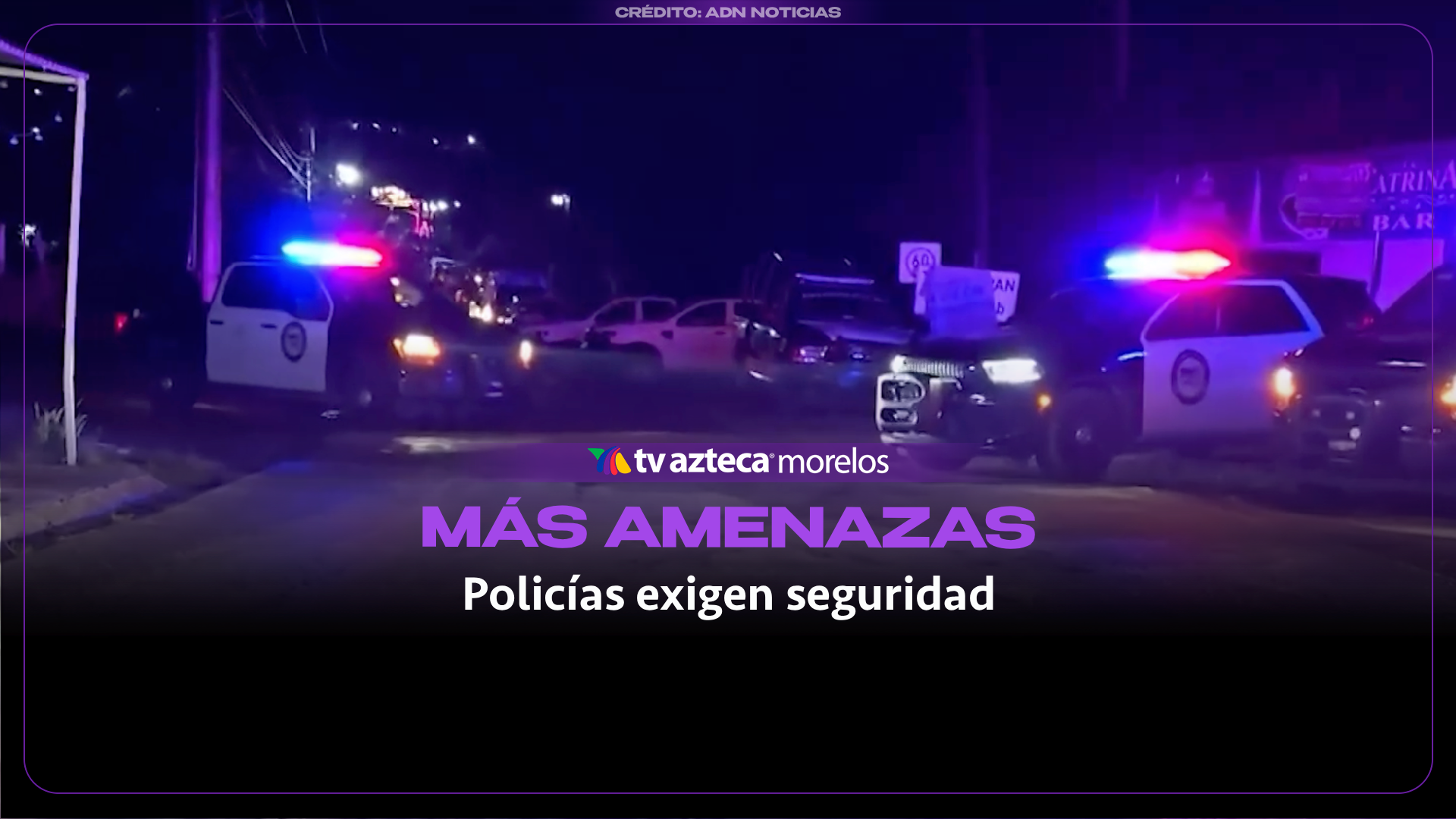 Policías de Totolapan exigen aumento salarial y mayor seguridad