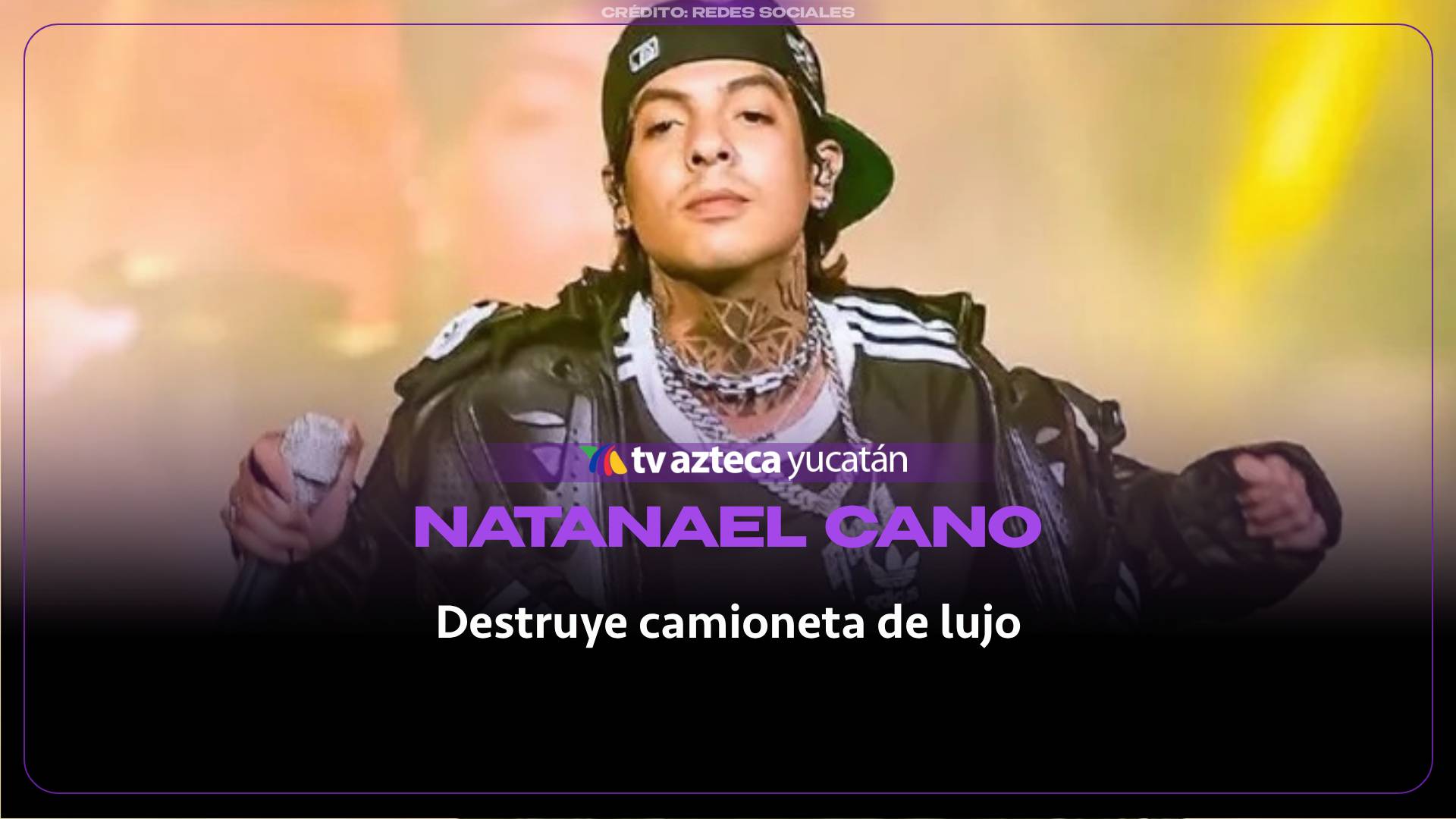 ¡Polémica! Natanael Cano destruye su camioneta de lujo a pedradas (+VIDEO)