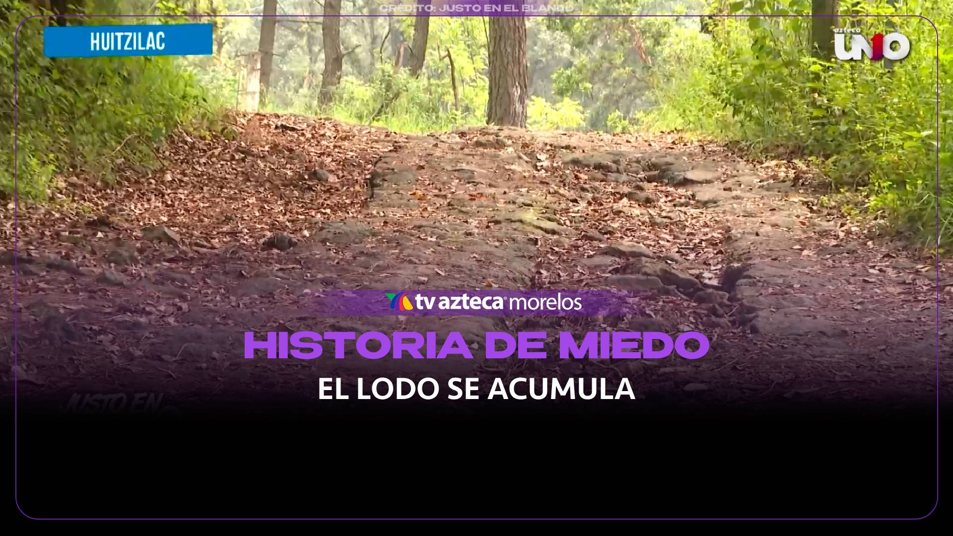 Transitar por las calles de Huitzilac se vuelve una prueba extrema para automovilistas y peatones