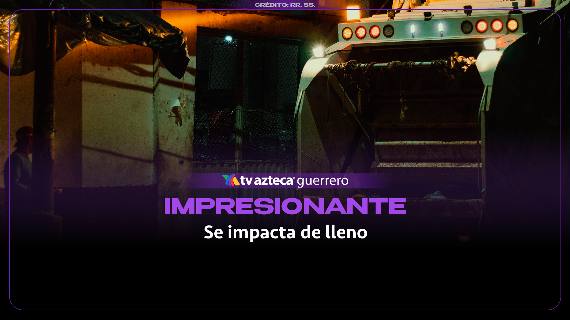 Auto choca contra camión de basura y trabajador se salva con ágil salto
