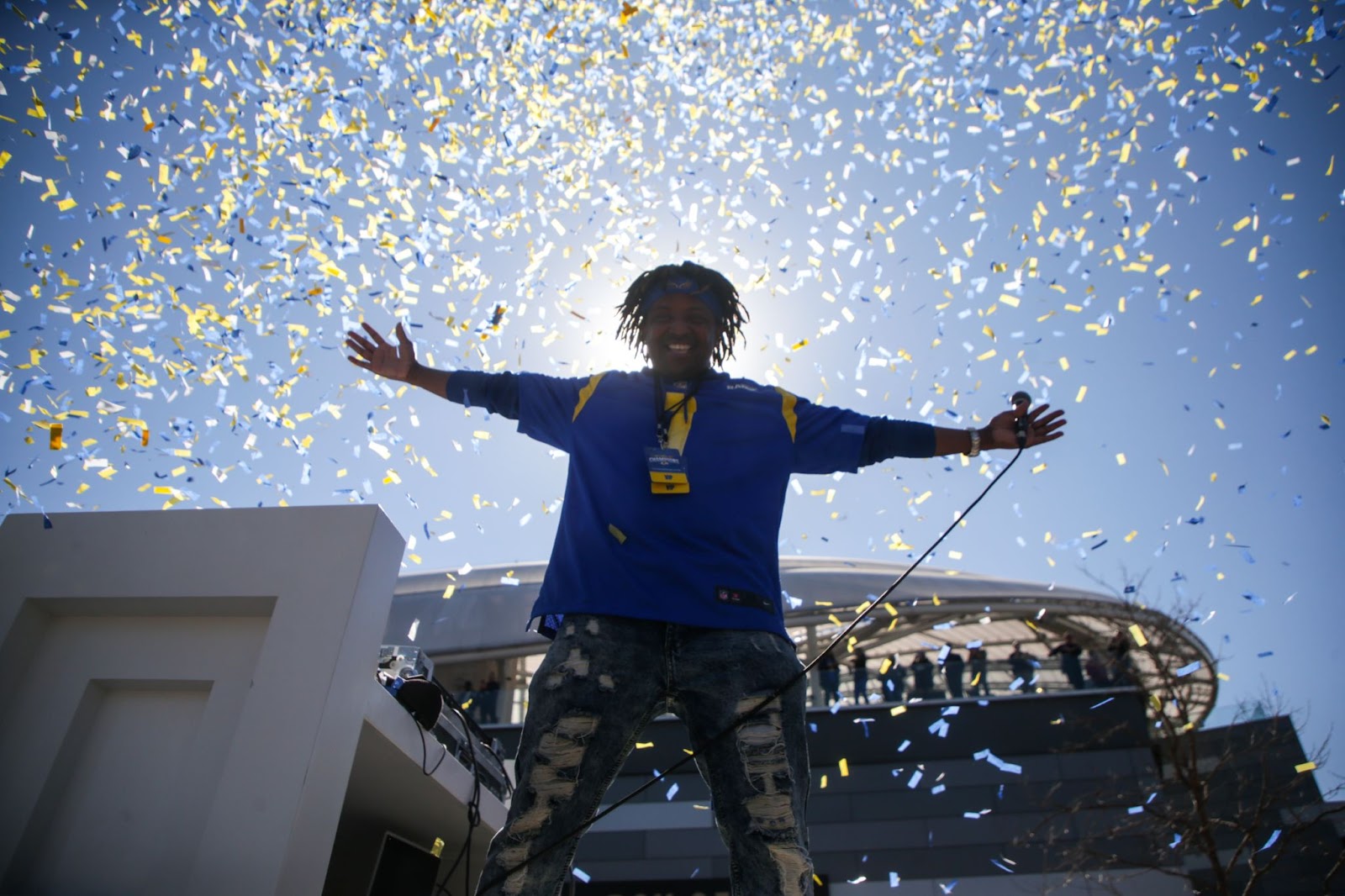 PHOTOS: Views from the Rams Super Bowl parade – Annenberg Media