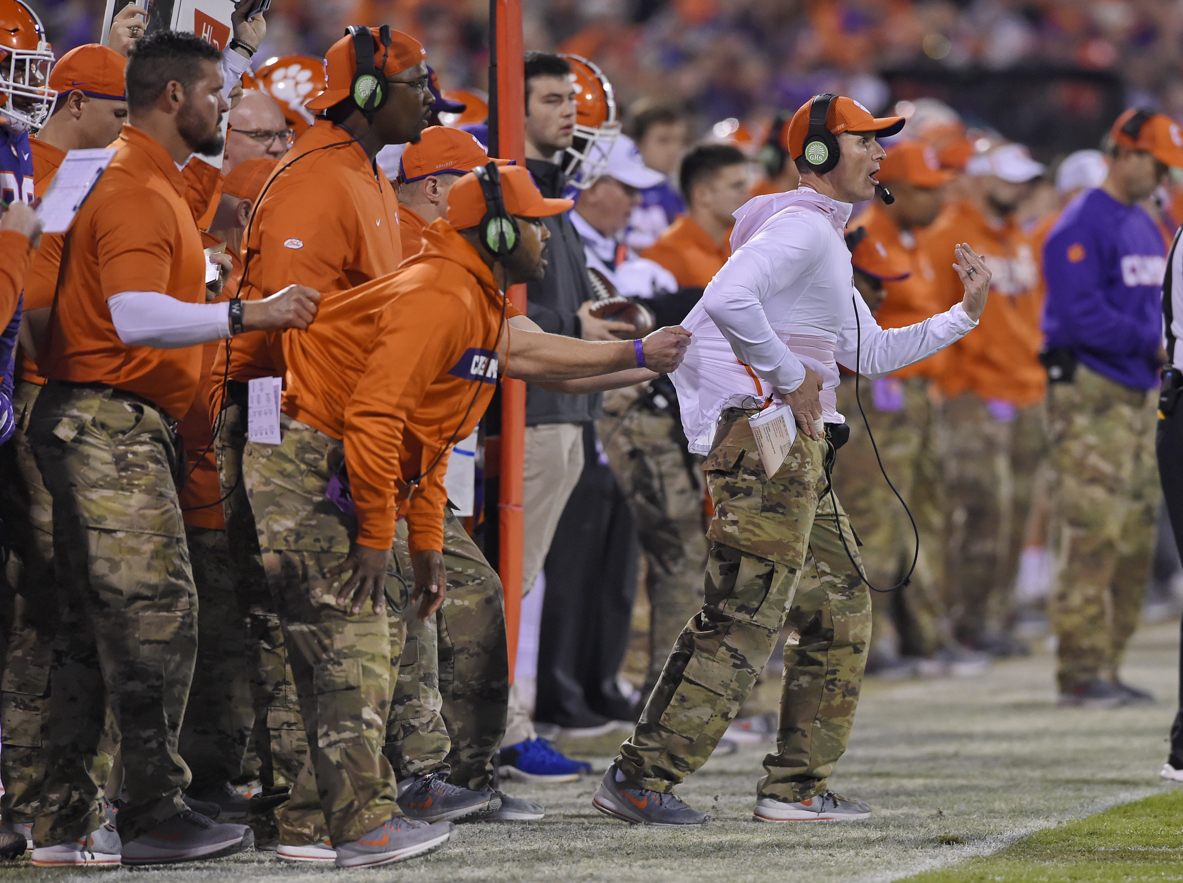 Clemson get discount back coach