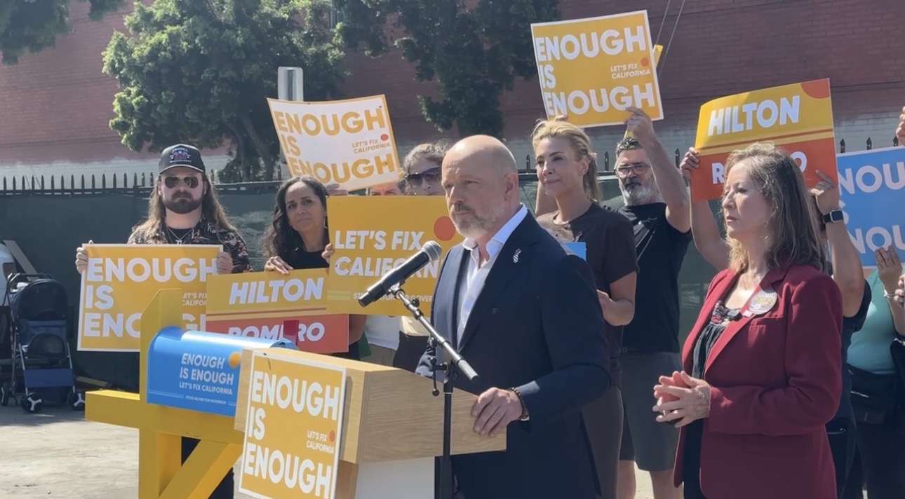 Hiton pledges to abolish DMV if elected governor
