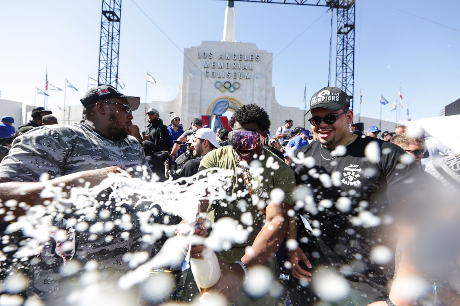 PHOTOS: Views from the Rams Super Bowl parade – Annenberg Media