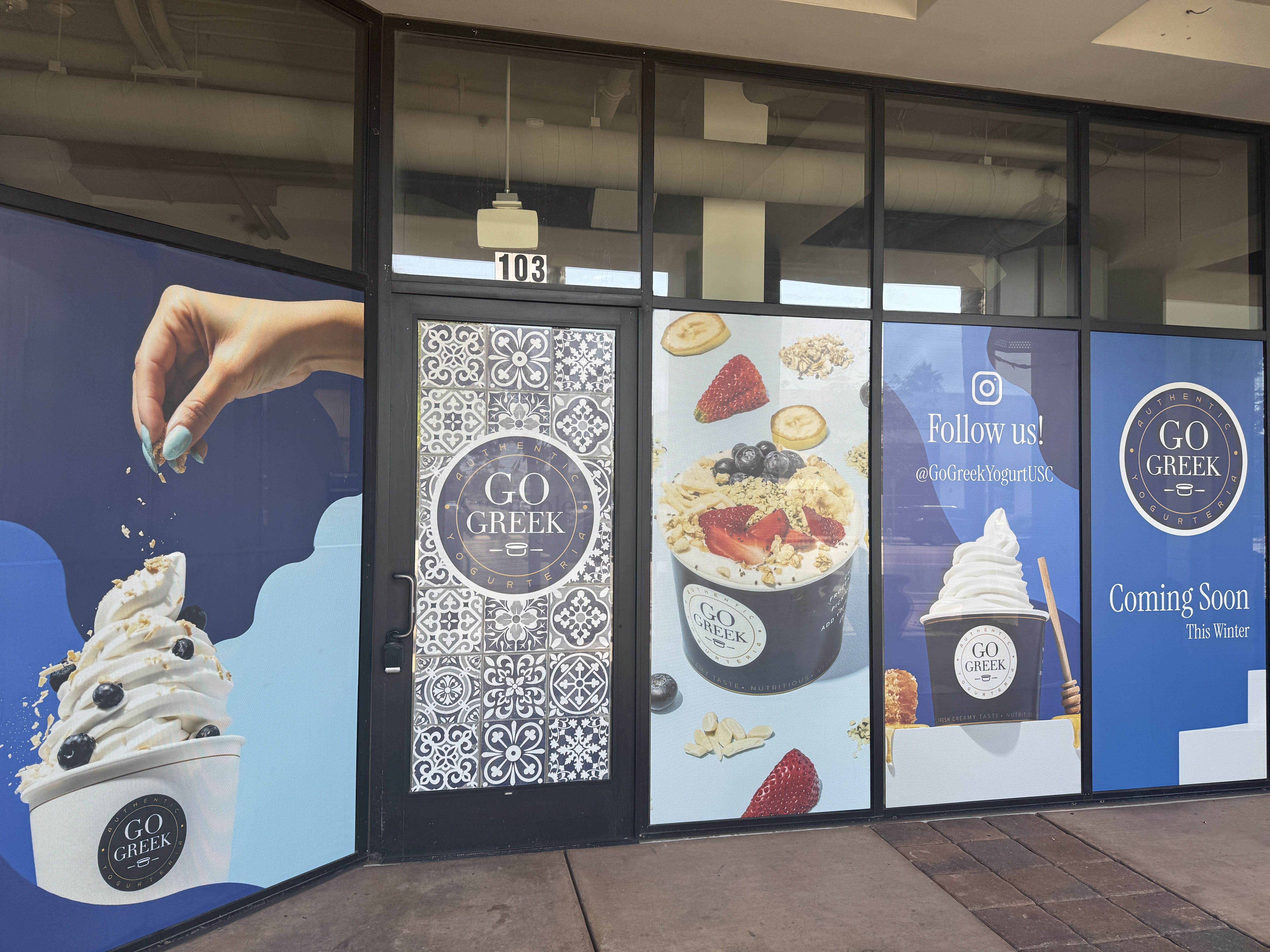 Go Greek Yogurt plans to open location by USC in early 2027