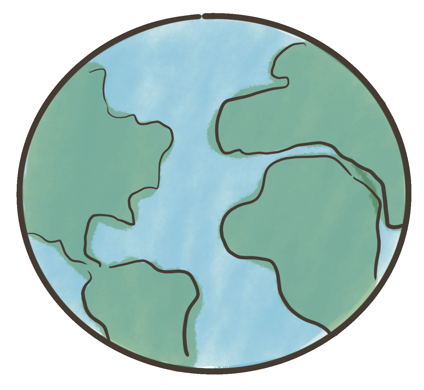 Spinning Earth GIF