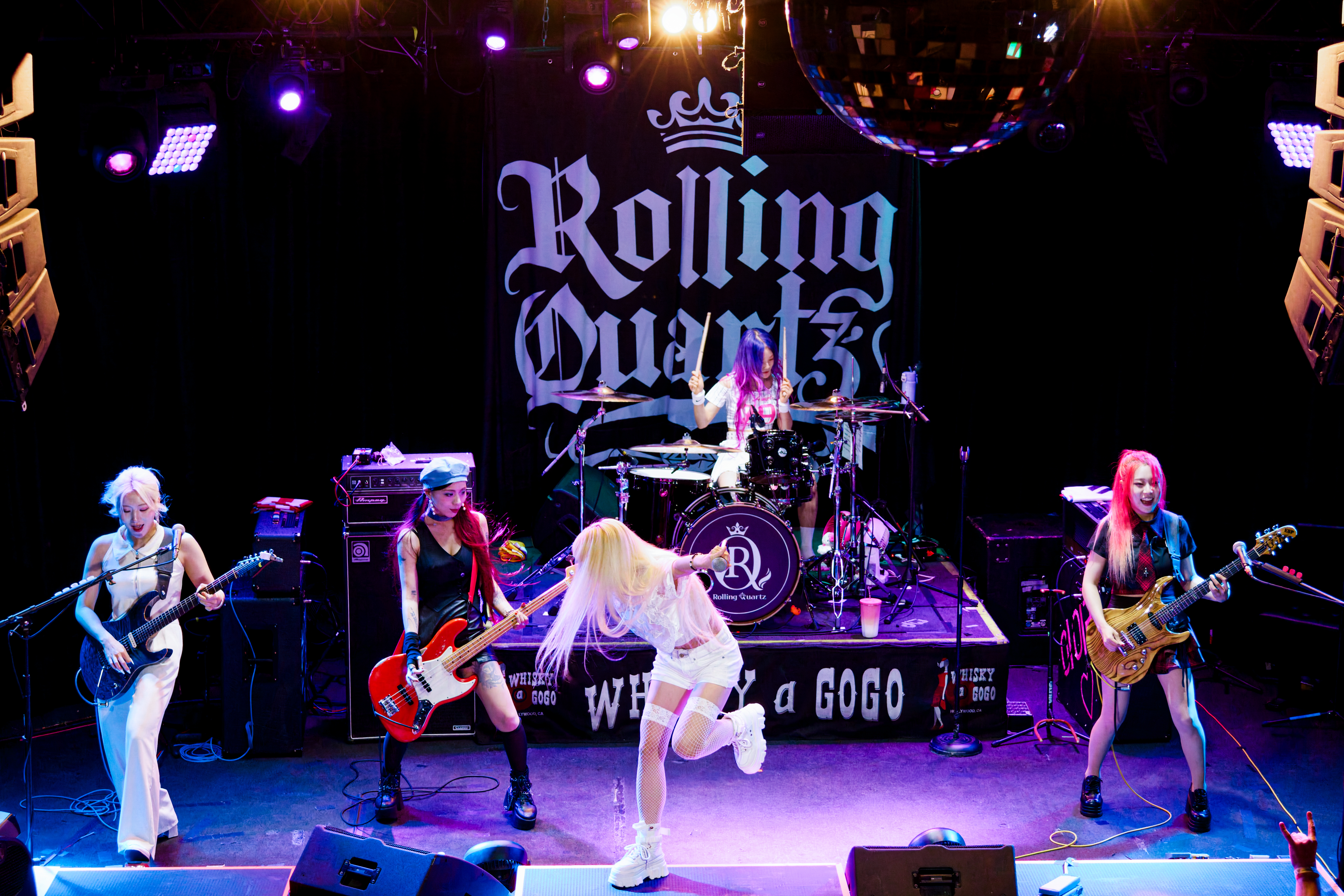 Rolling Quartz brings rock intensity and playful chemistry to Whisky a Go Go