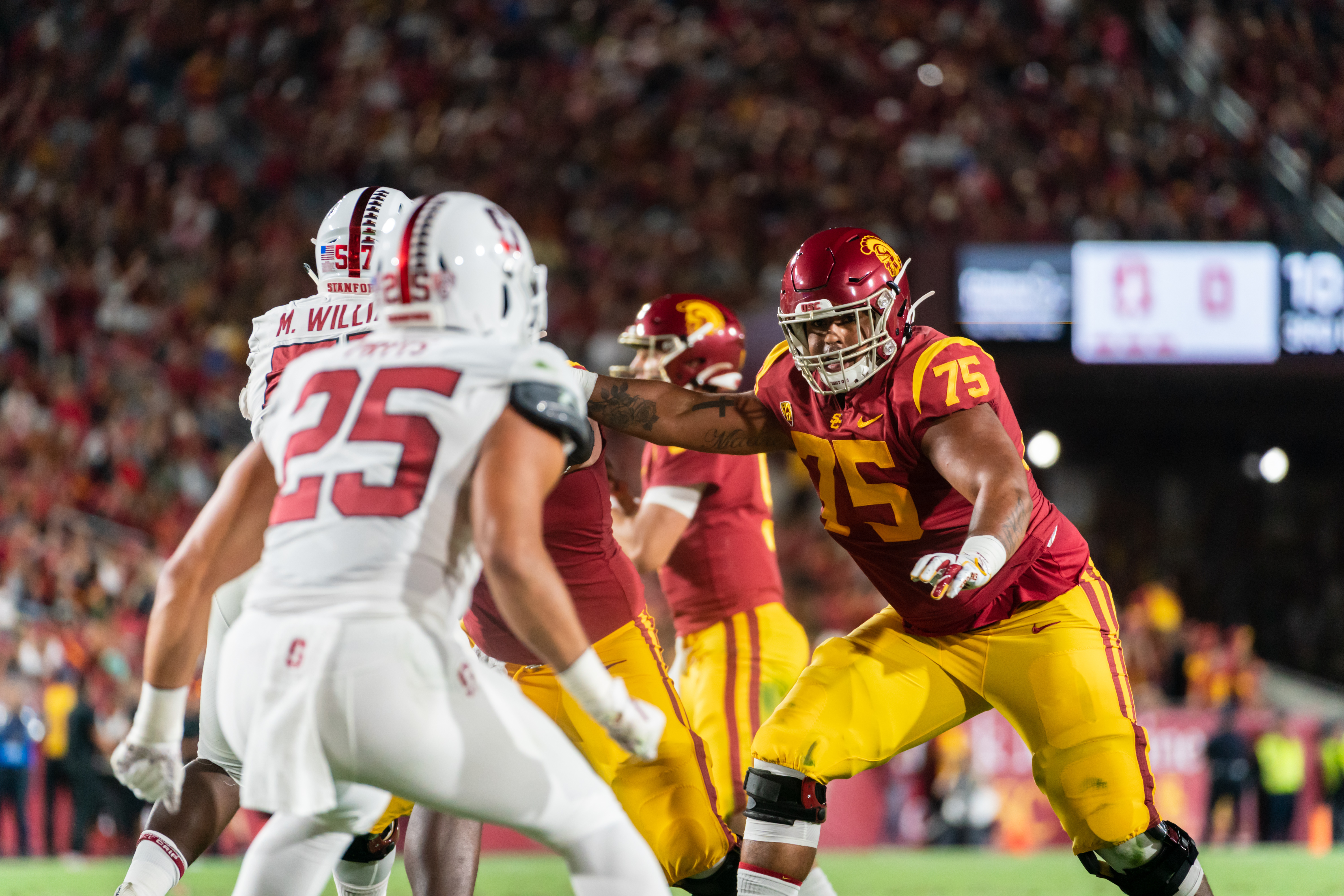 USC's Alijah Vera-Tucker Taken By New York Jets In First Round Of 2021 NFL  Draft - USC Athletics