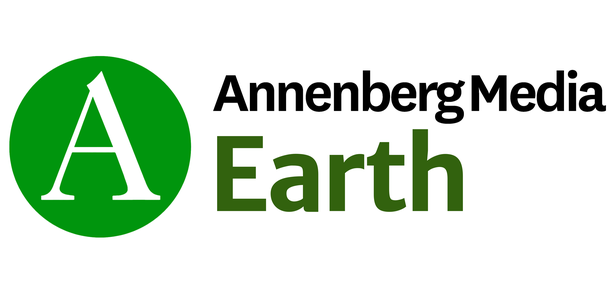 Graphic with logo for Earth newsletter