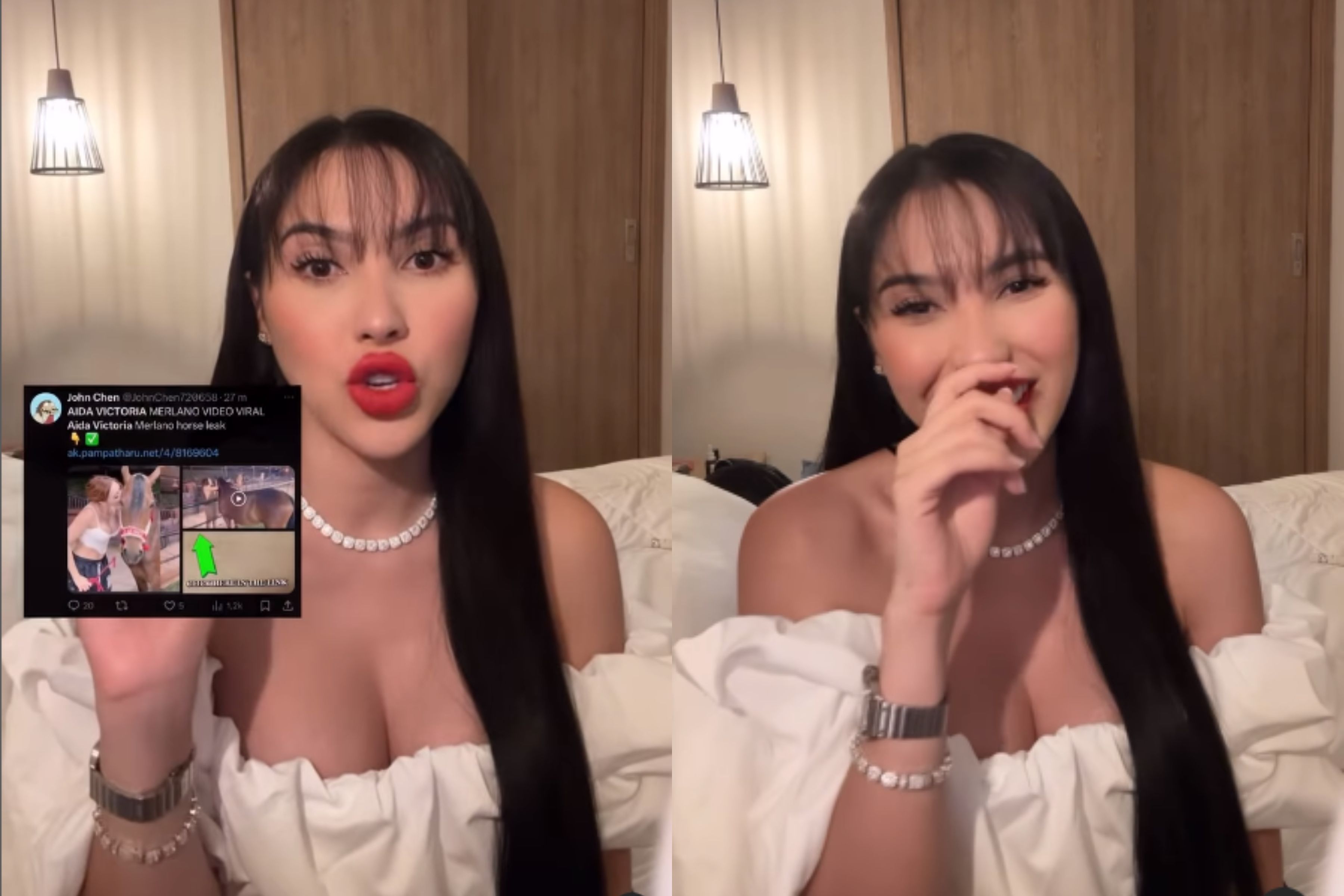 Aida Victoria revela su versión del escándalo