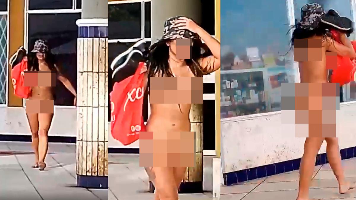 Video: mujer camina desnuda por Marbella a plena luz del día |  ElUniversal.com.co