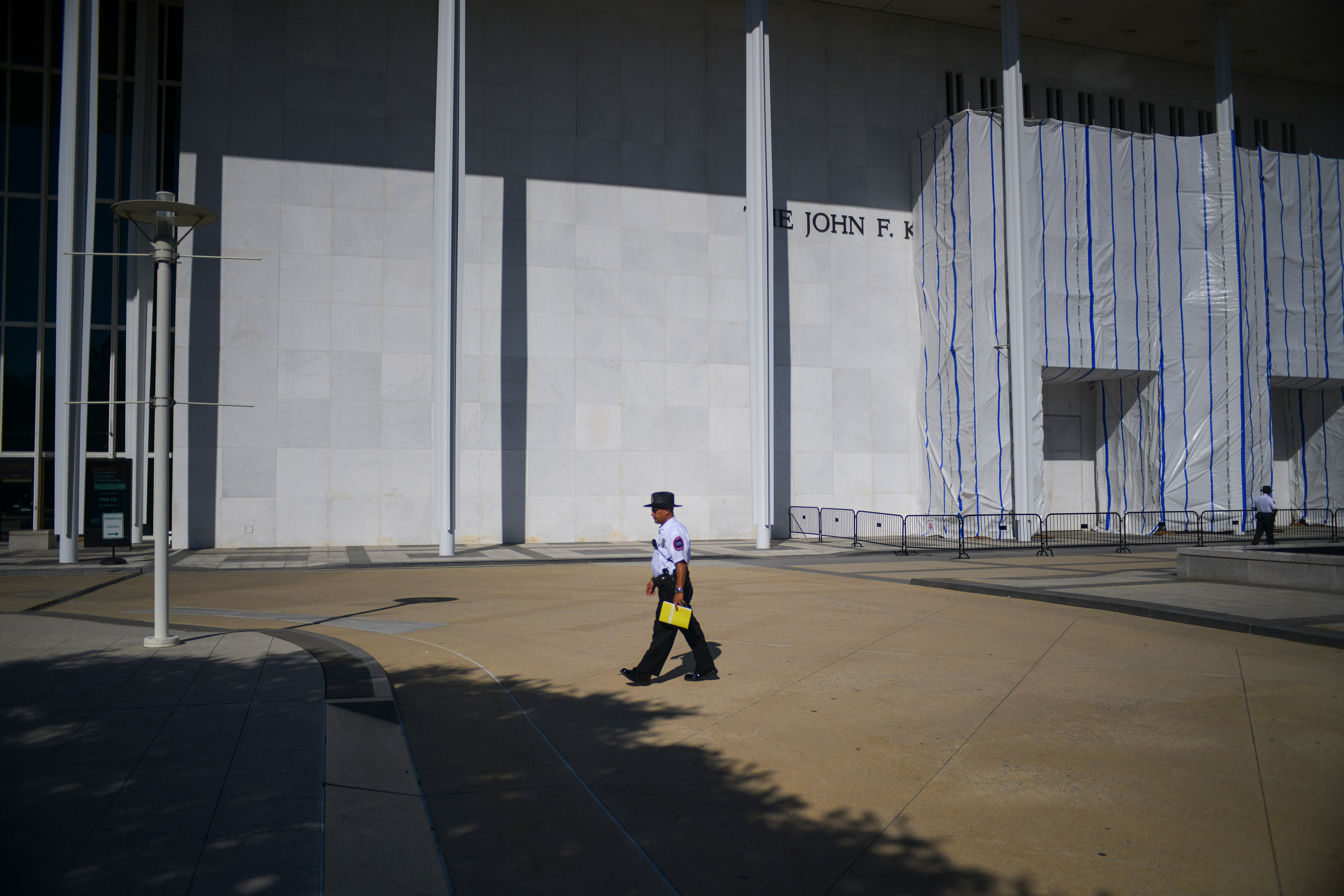 The Kennedy Center on Tuesday. (Astrid Riecken/For The Washington Post)