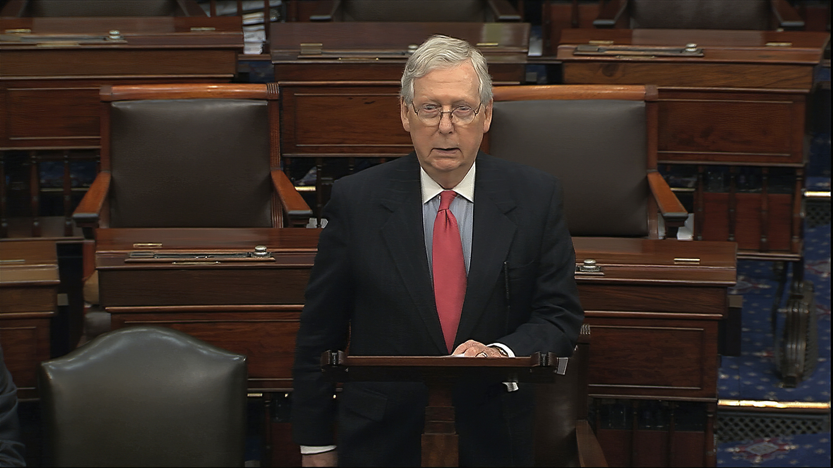 Sen. Mitch McConnell (R-Kentucky) is retiring at the end of this term. (AP)