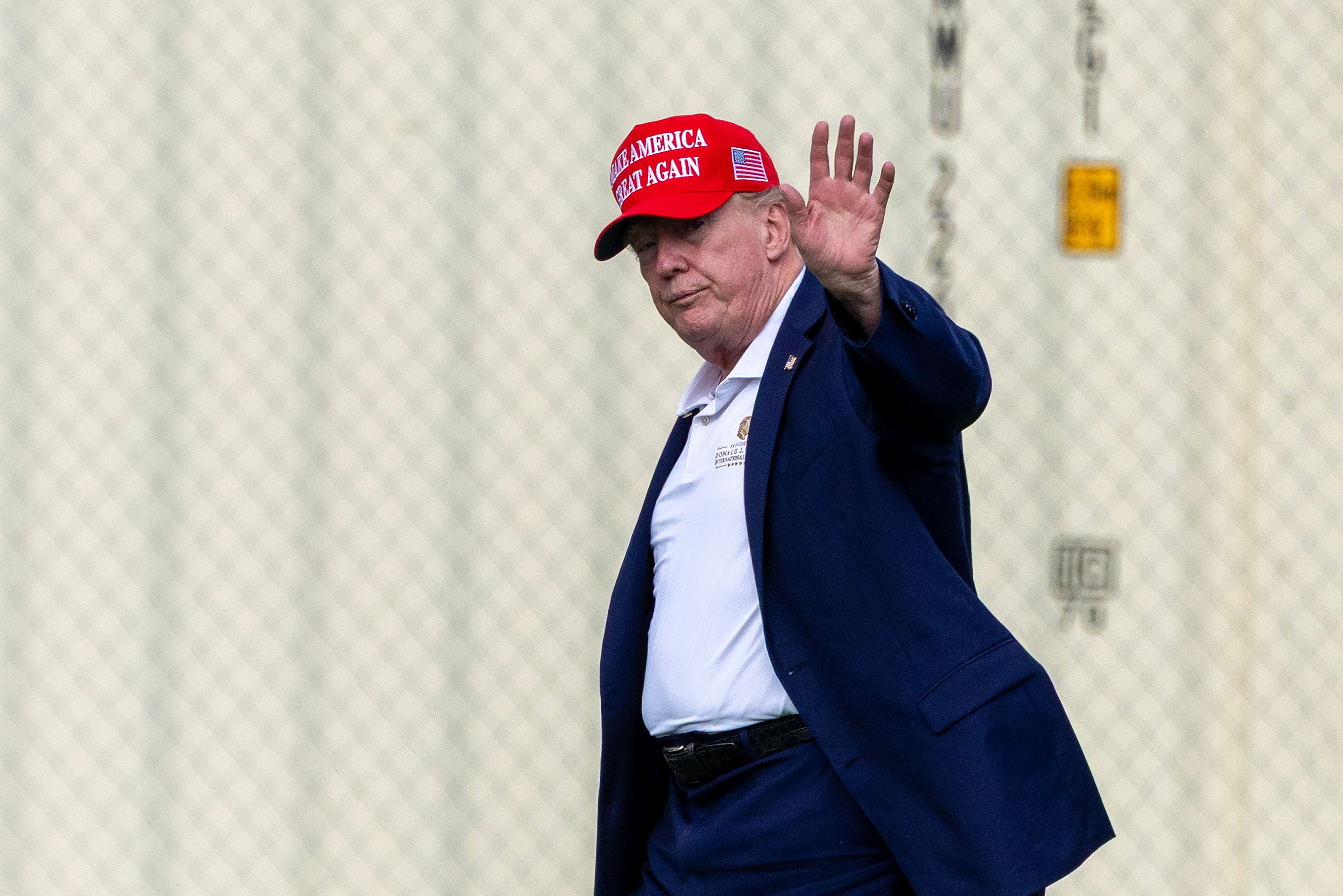President Donald Trump. (Tasos Katopodis/Getty Images)