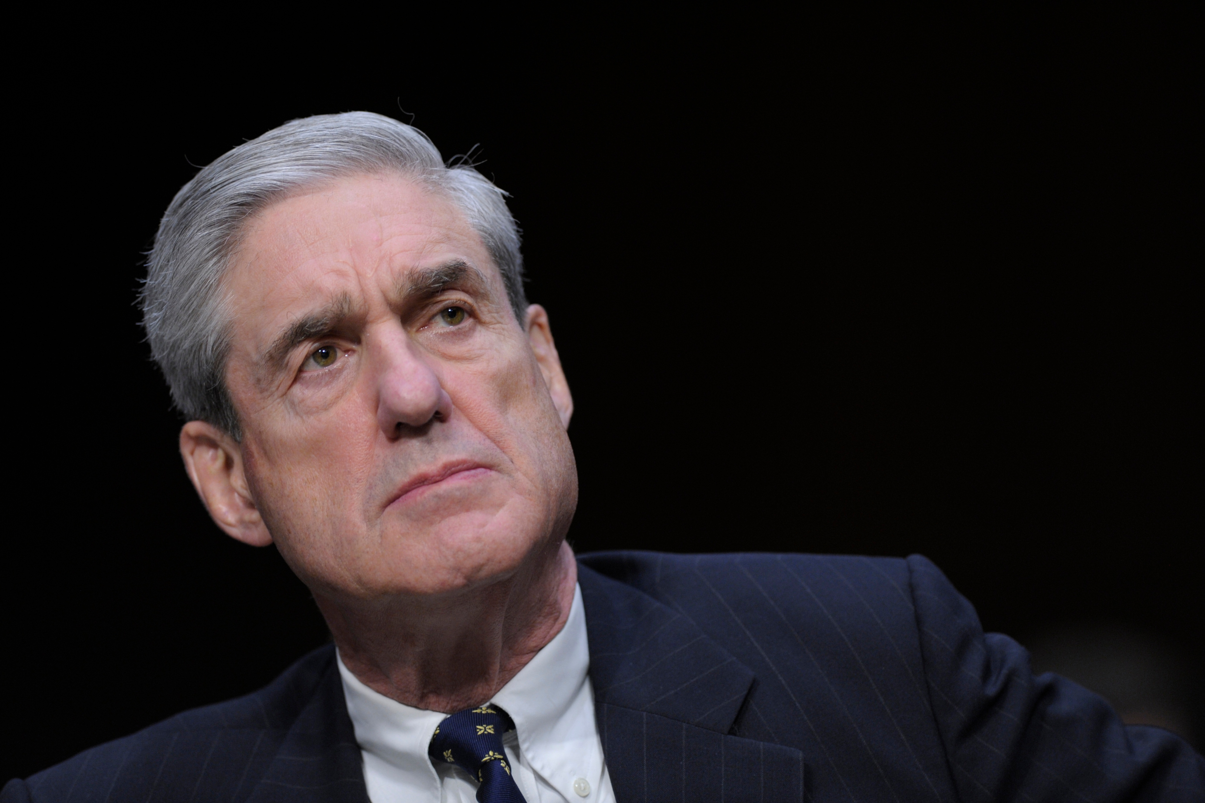 Then-FBI Director Robert S. Mueller III testifies before the Senate in 2013. (Susan Walsh/AP)