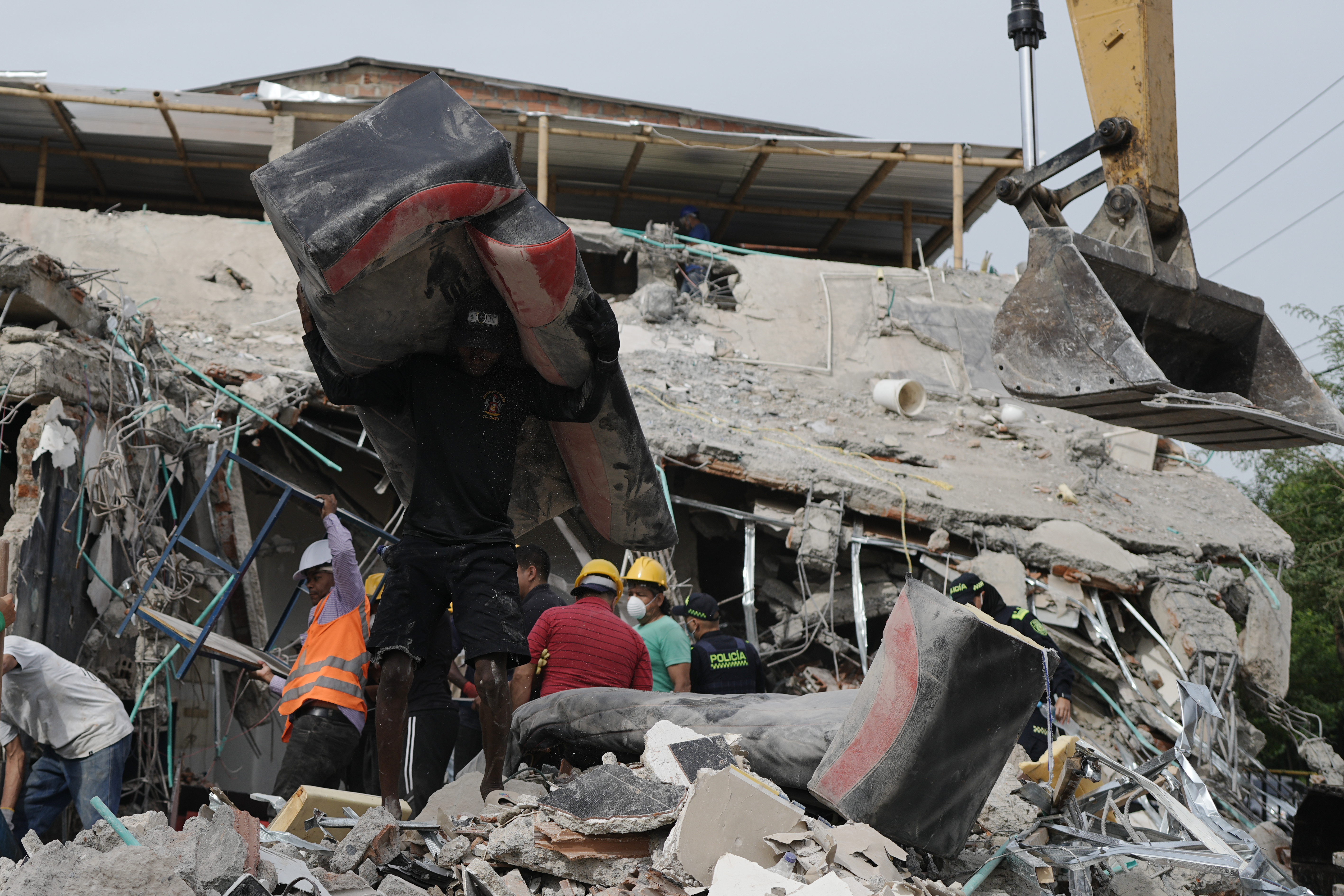 Rescuers search for survivors after Colombia earthquake as death toll climbs to 239; hundreds remain missing