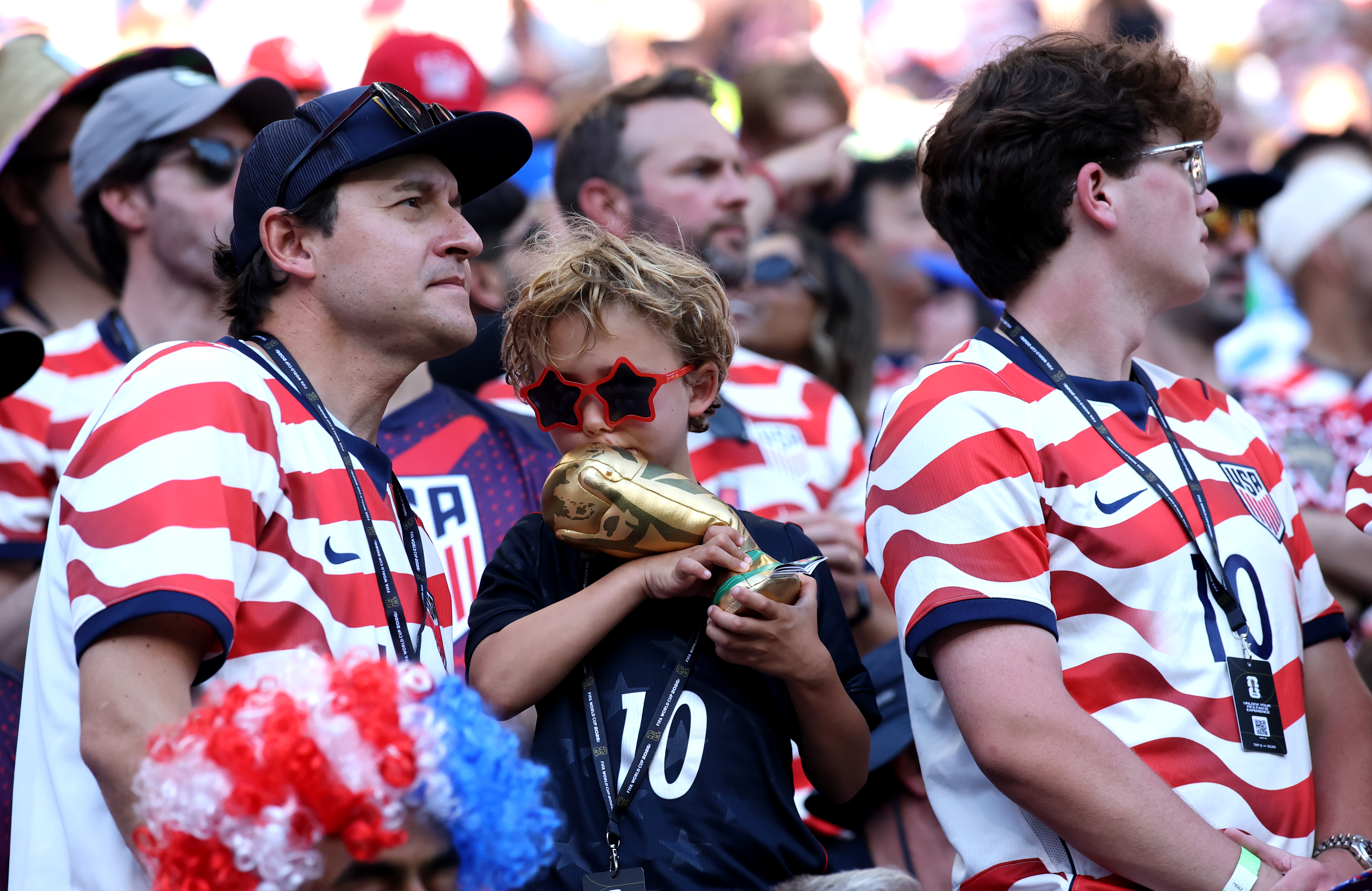 The United States had a disappointing finish, but the team's run became a point of unity and pride. (Alex Grimm/Getty Images)
