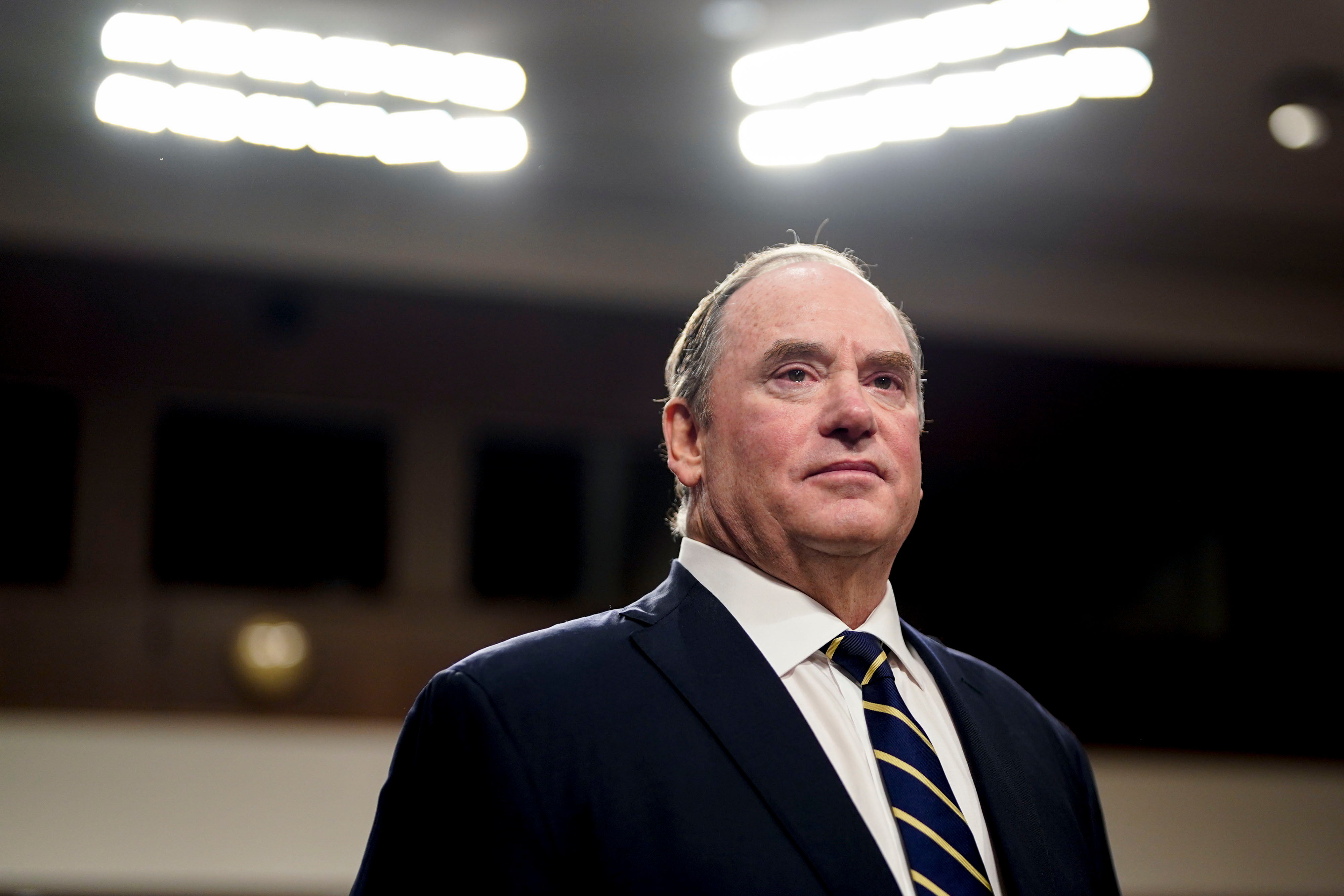 Navy Secretary John Phelan, on Capitol Hill last year. (Bloomberg/Bloomberg via Getty Images)