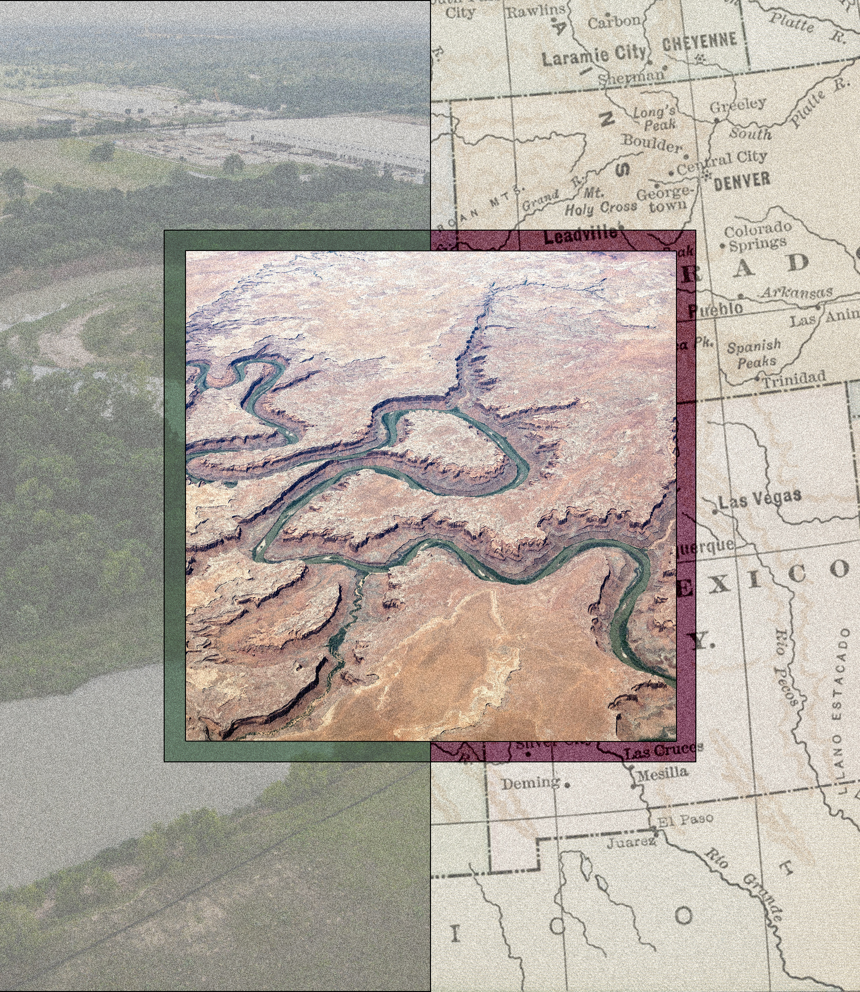 Roughly 1 in 10 Americans draw water from the Colorado River Basin. (Emma Kumer/The Post; Matthew Busch for The Post; iStock)