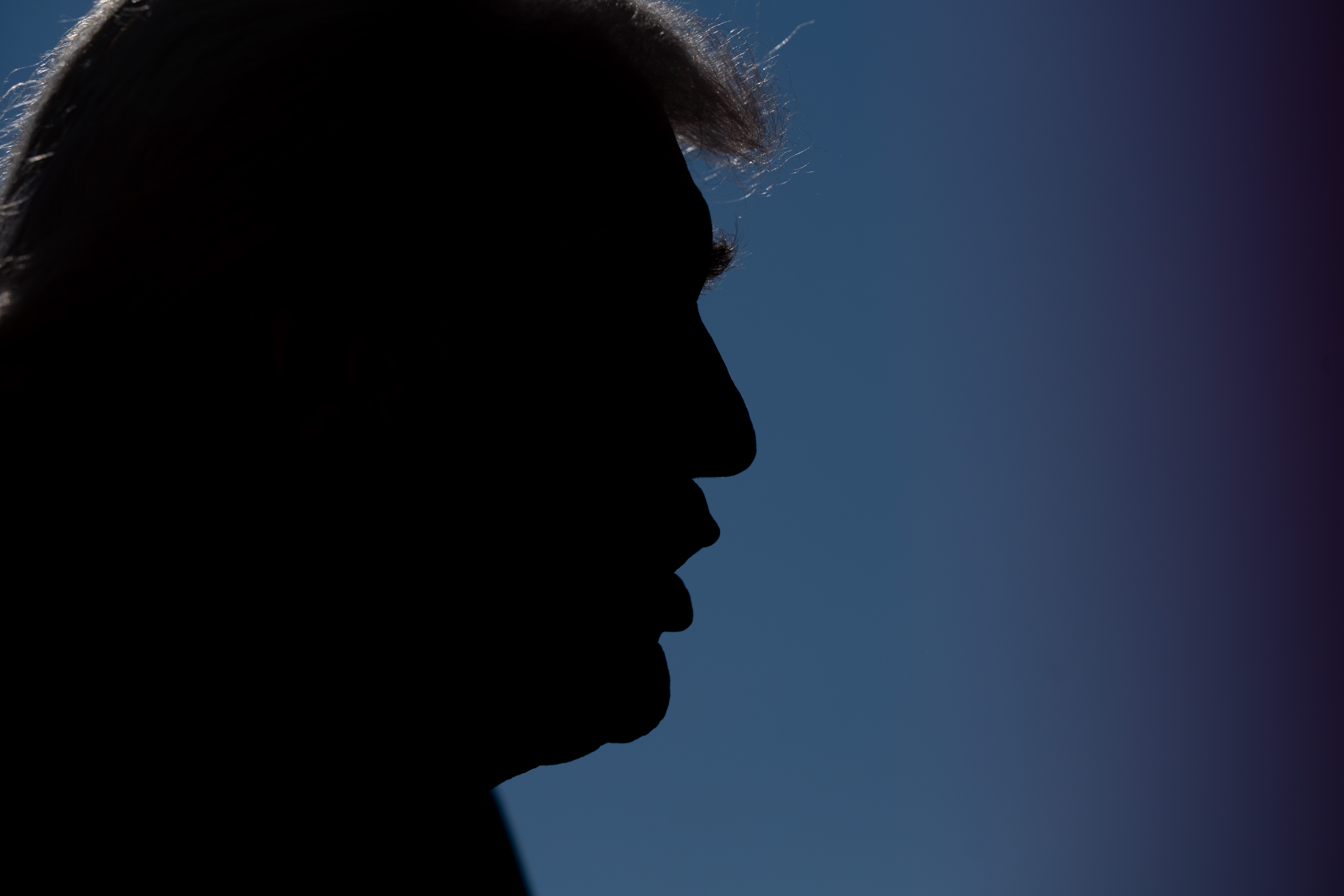 President Donald Trump on Feb. 13 at the White House. (Peter W. Stevenson/The Washington Post)