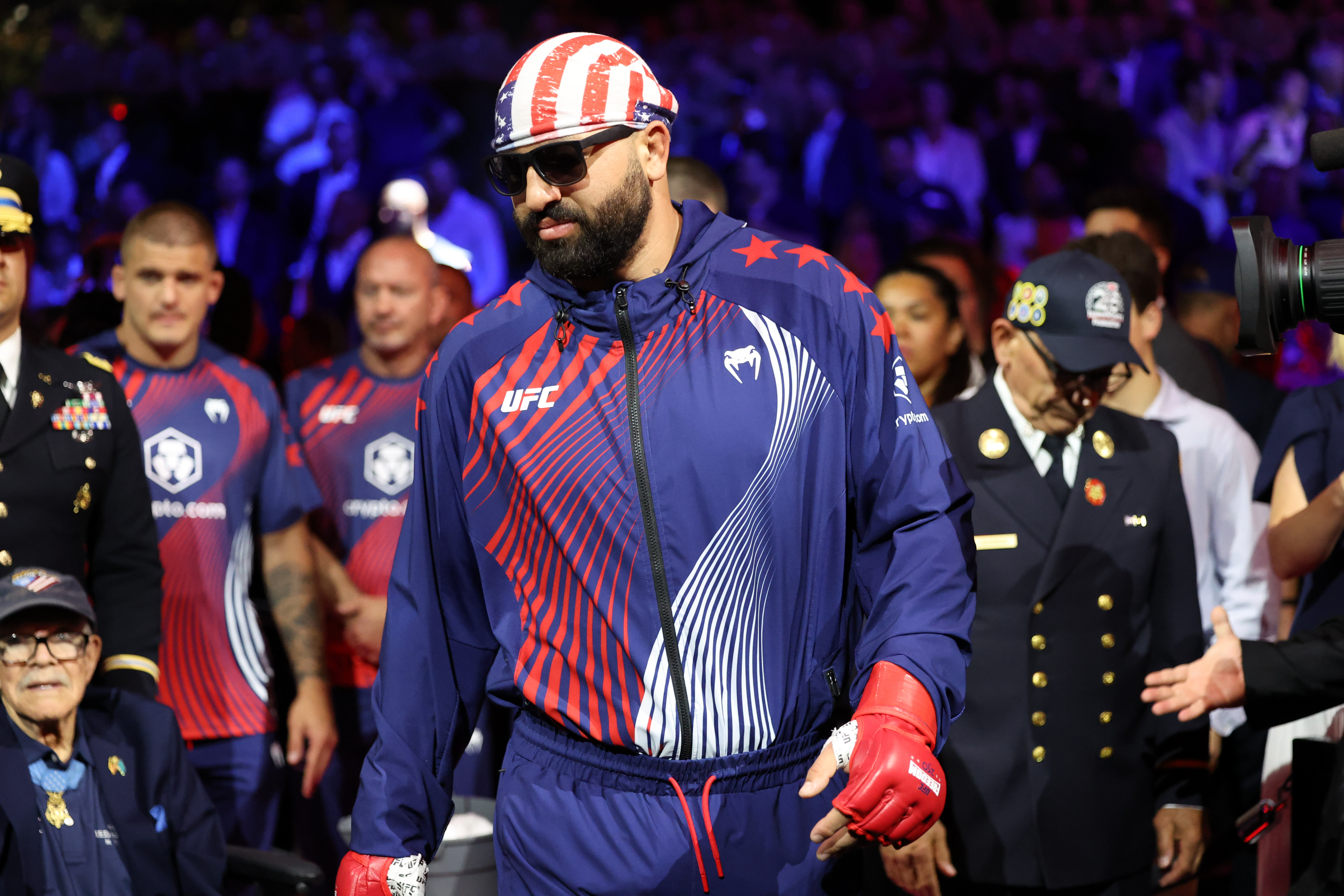 UFC fighter Josh Hokit, before his event on Sunday. (Amber Searls/Imagn Images/Reuters Connect)