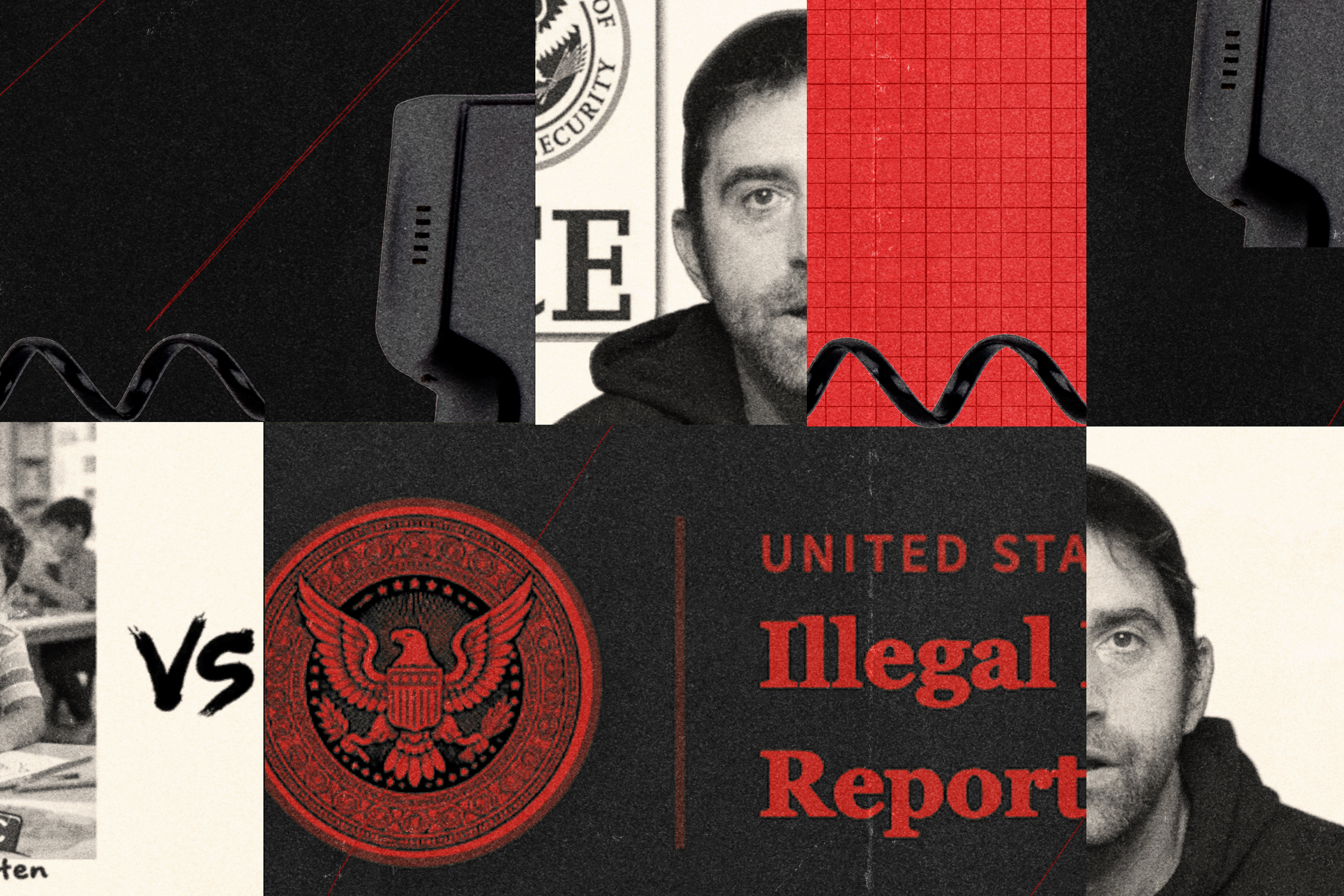 (The Washington Post/Illustration by Natalie Vineberg/The Washington Post; Screenshots from Ben Palmer's YouTube and reportaliens.us; iStock)