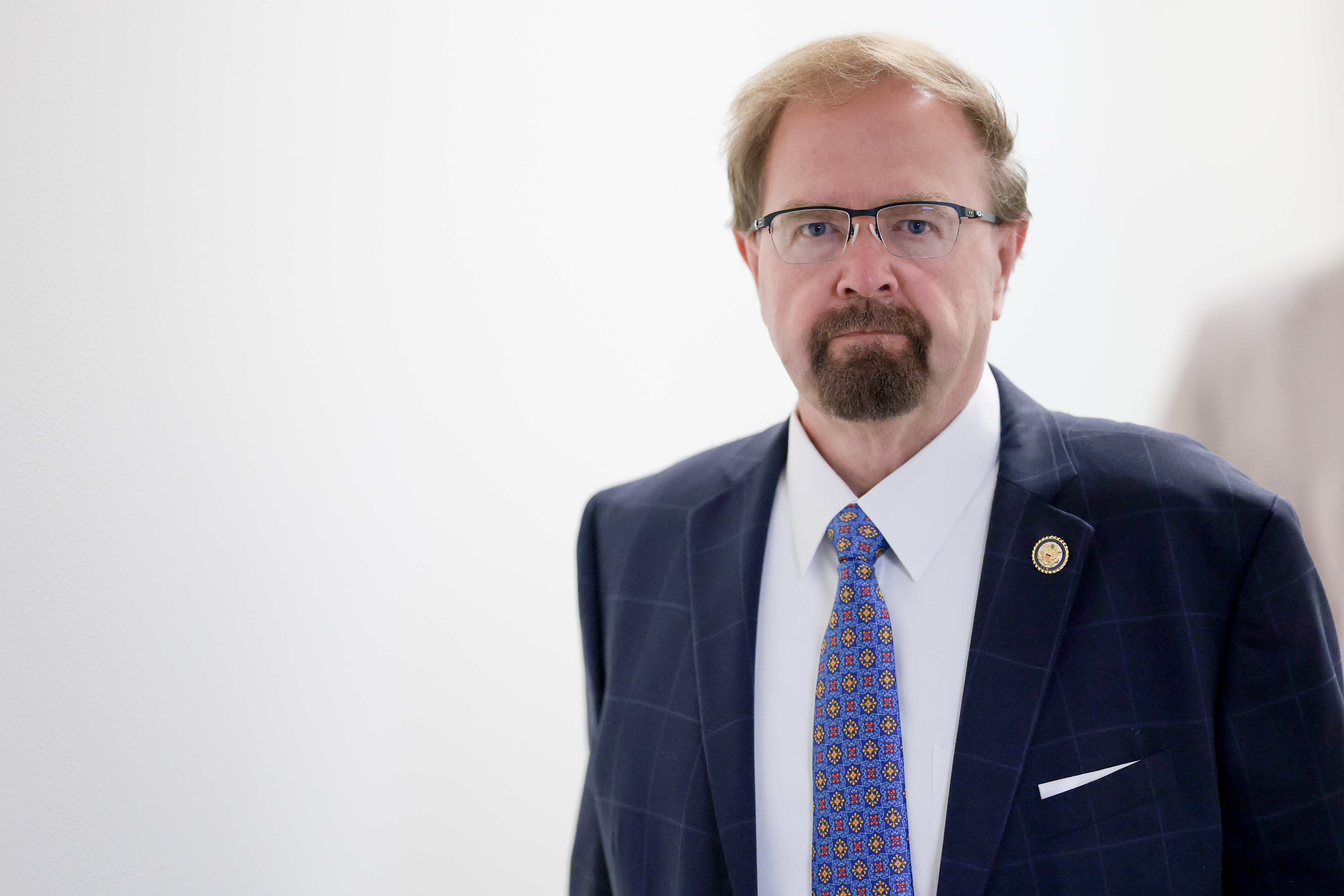 Rep. Chuck Edwards (R-North Carolina) on Capitol Hill last month. (Anna Moneymaker/Getty Images)