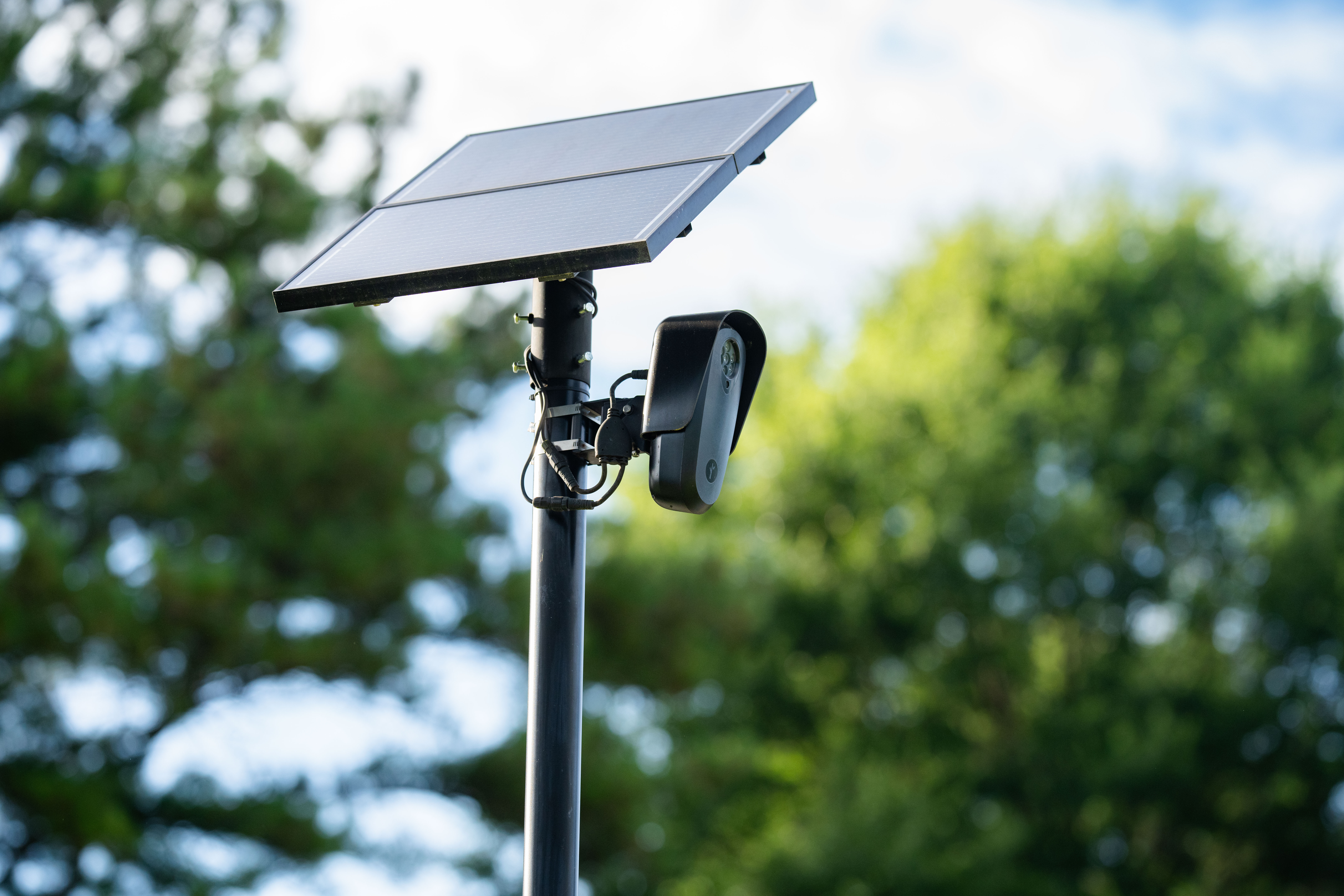 Flock has more than 120,000 cameras in more than 6,000 communities that record 20 billion plate scans a month. (Kevin D. Liles/For The Washington Post)