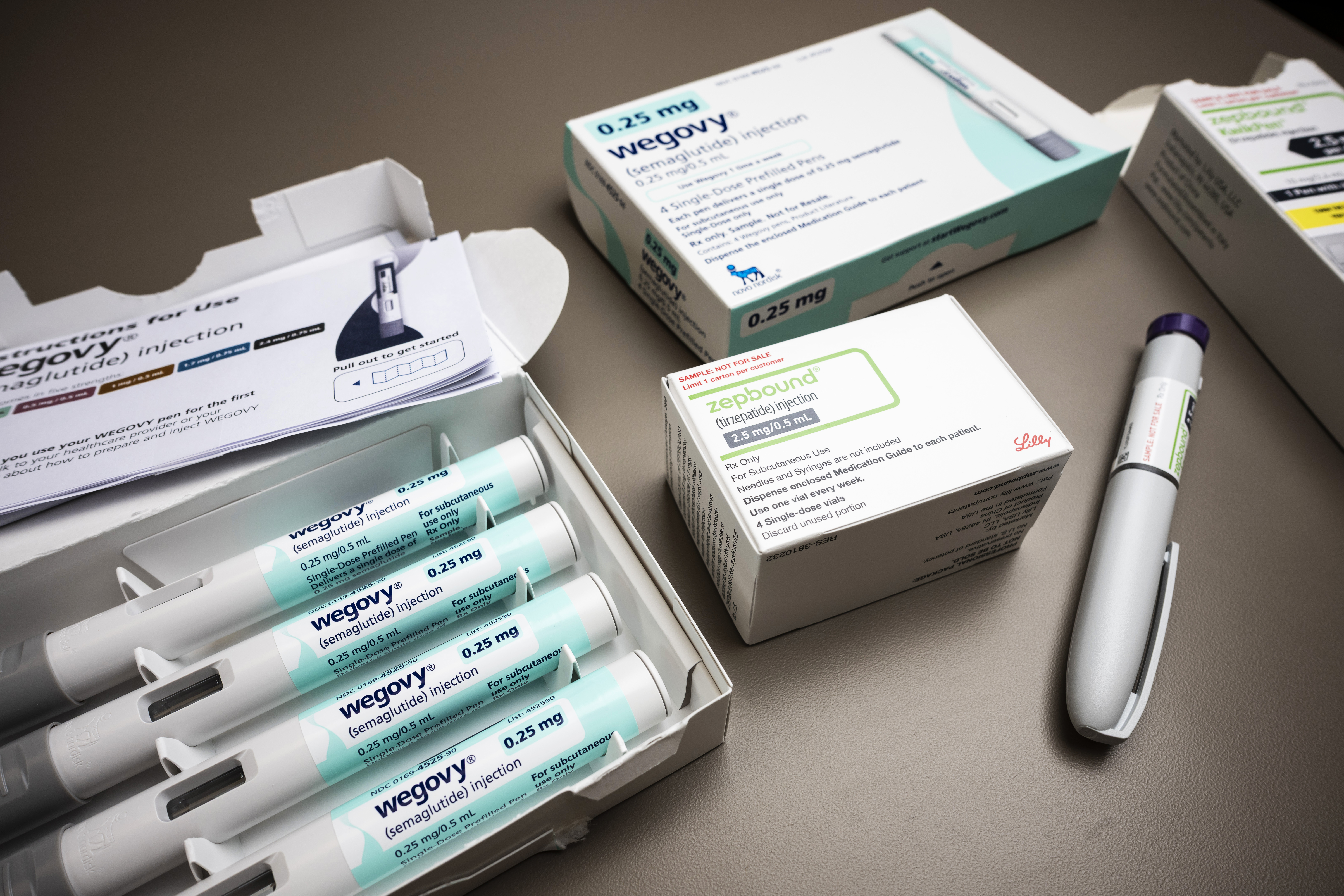 Across the nation, a third of state Medicaid programs paid for GLP-1 drugs for weight loss as of mid-2025. That number has shrunk this year. (John Karsten Moran/For The Washington Post)