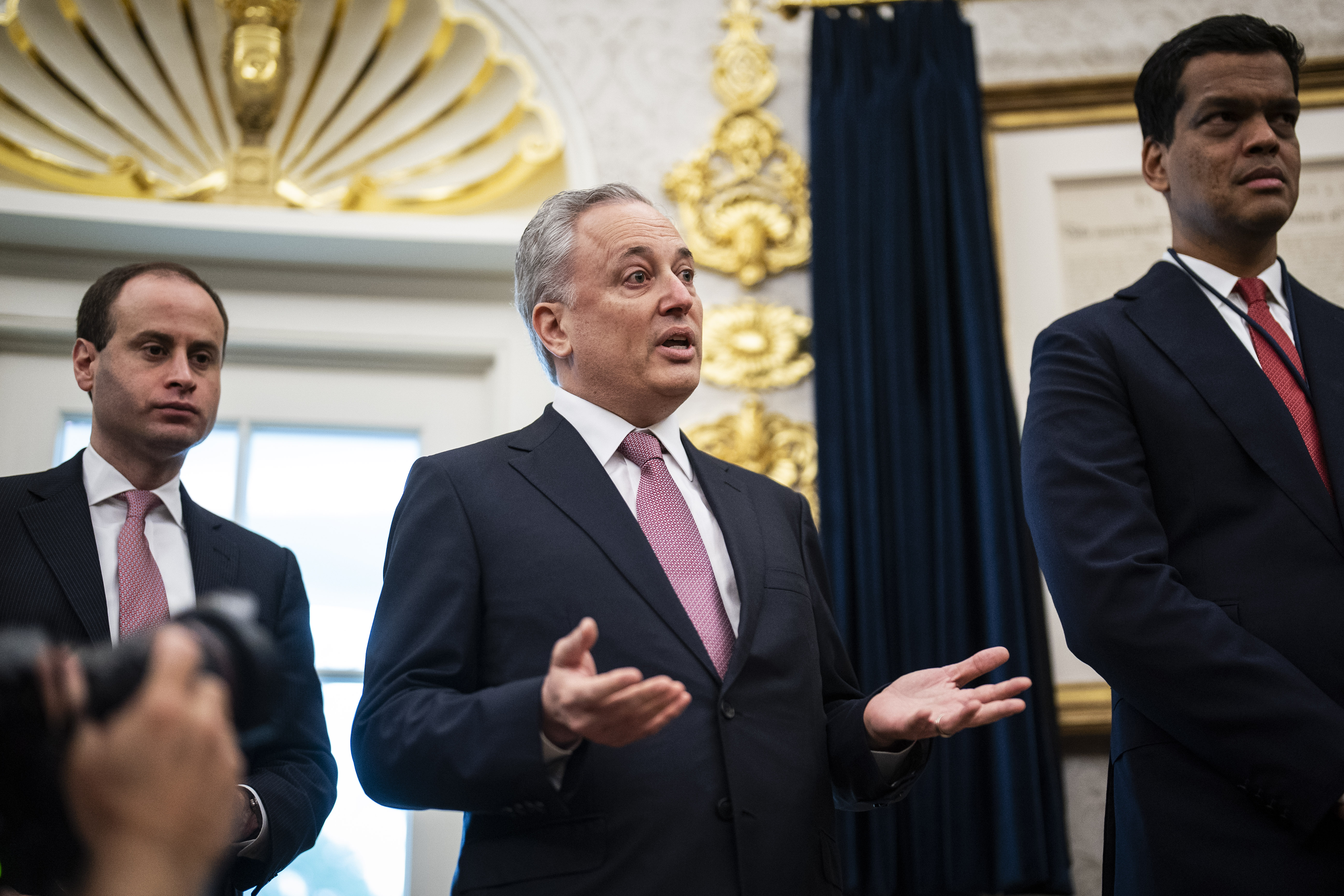 David Sacks, former White House AI czar, remains active in discussions about how the administration should respond to AI advances. (Jabin Botsford/The Washington Post)