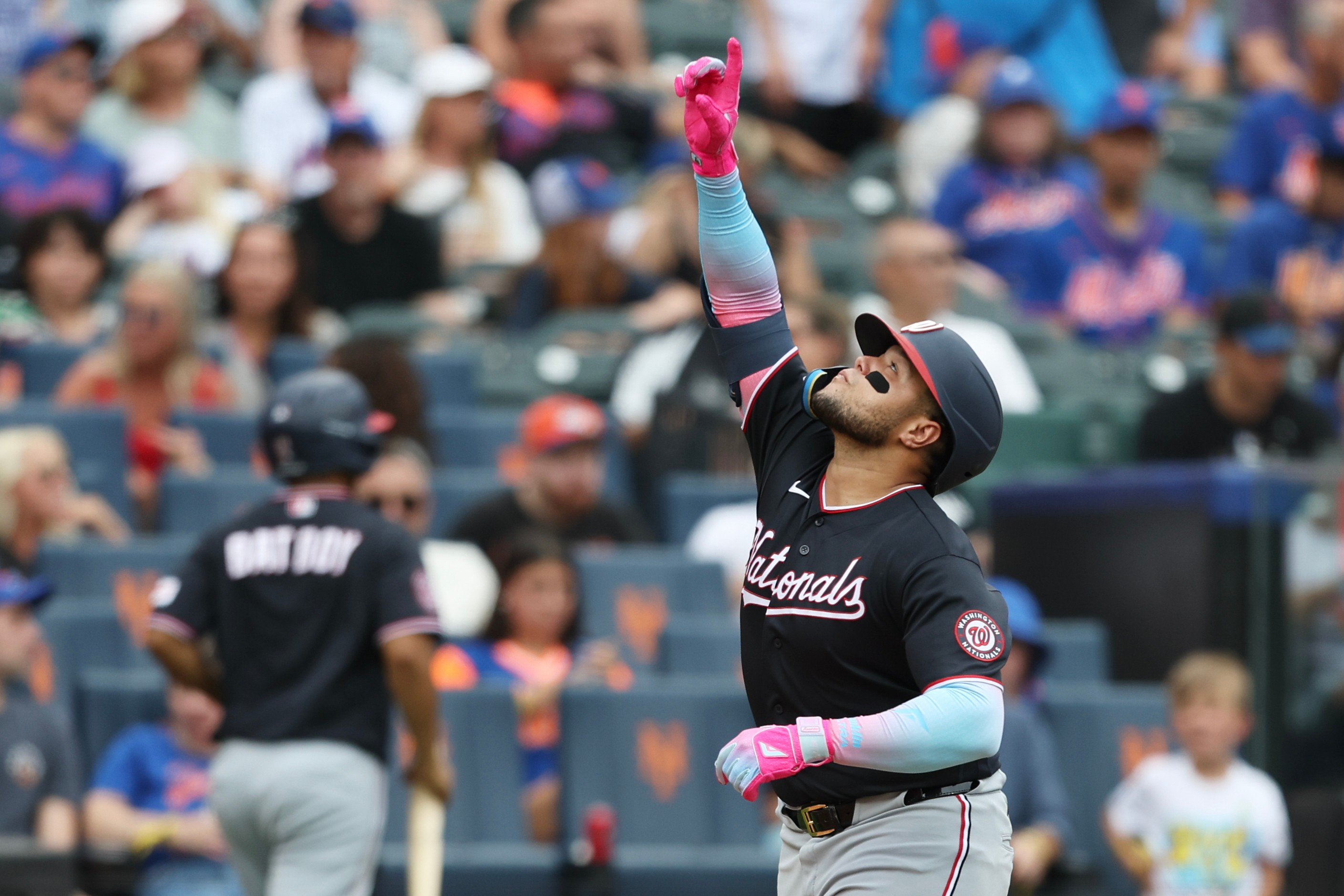 Abimelec Ortiz has five home runs in his first 14 MLB games. (Heather Khalifa/AP)