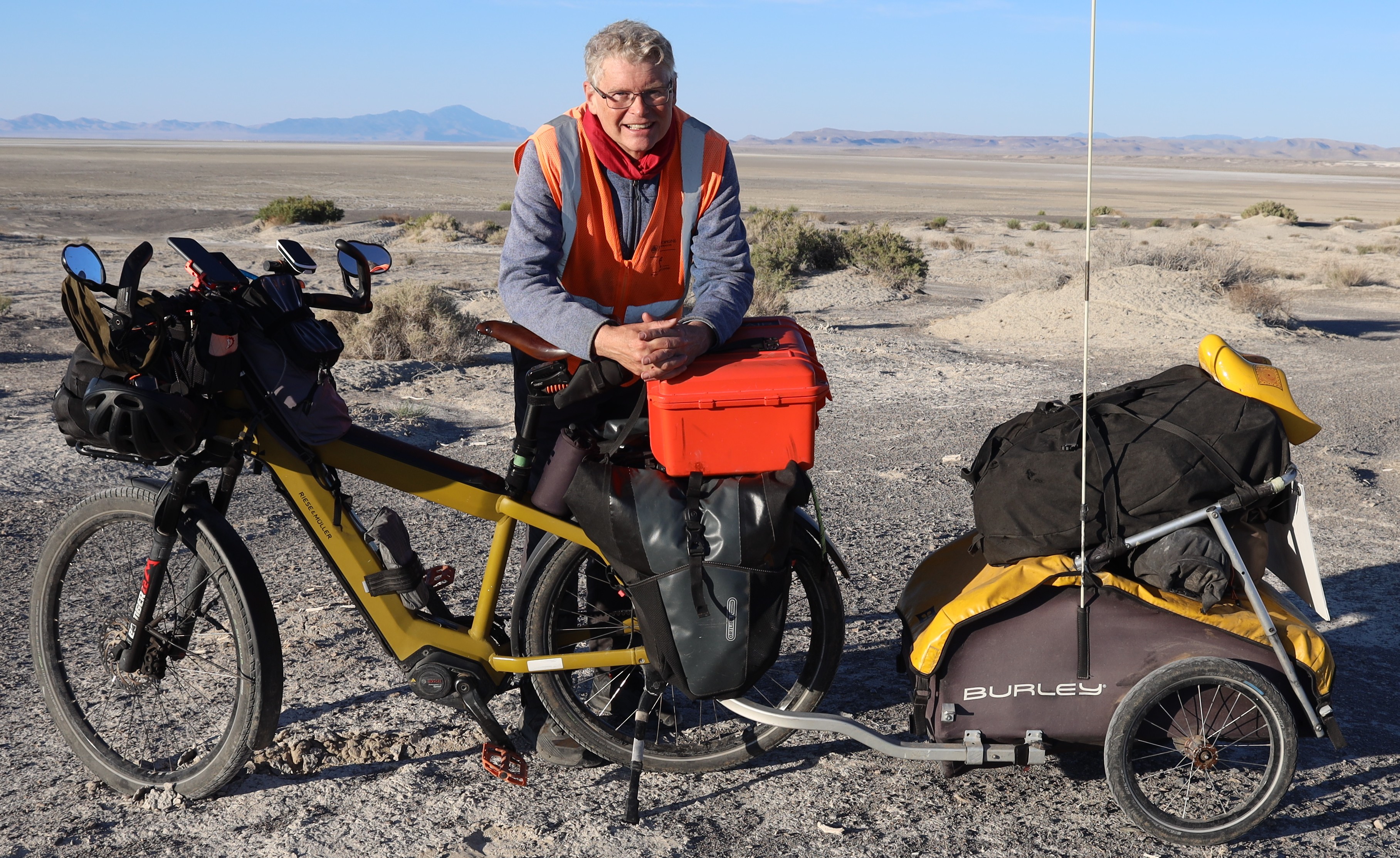 Gregory Maassen rides his e-bike to improve his chronic pain that stems from neuropathy. (Gregory Maassen)