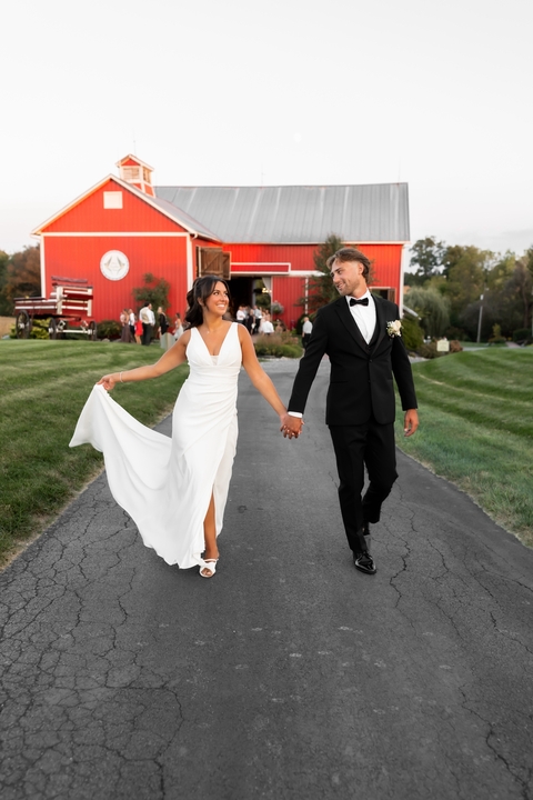 Genna and Corey Deemer at their wedding photoshoot. (Morgan Banghart Photography)