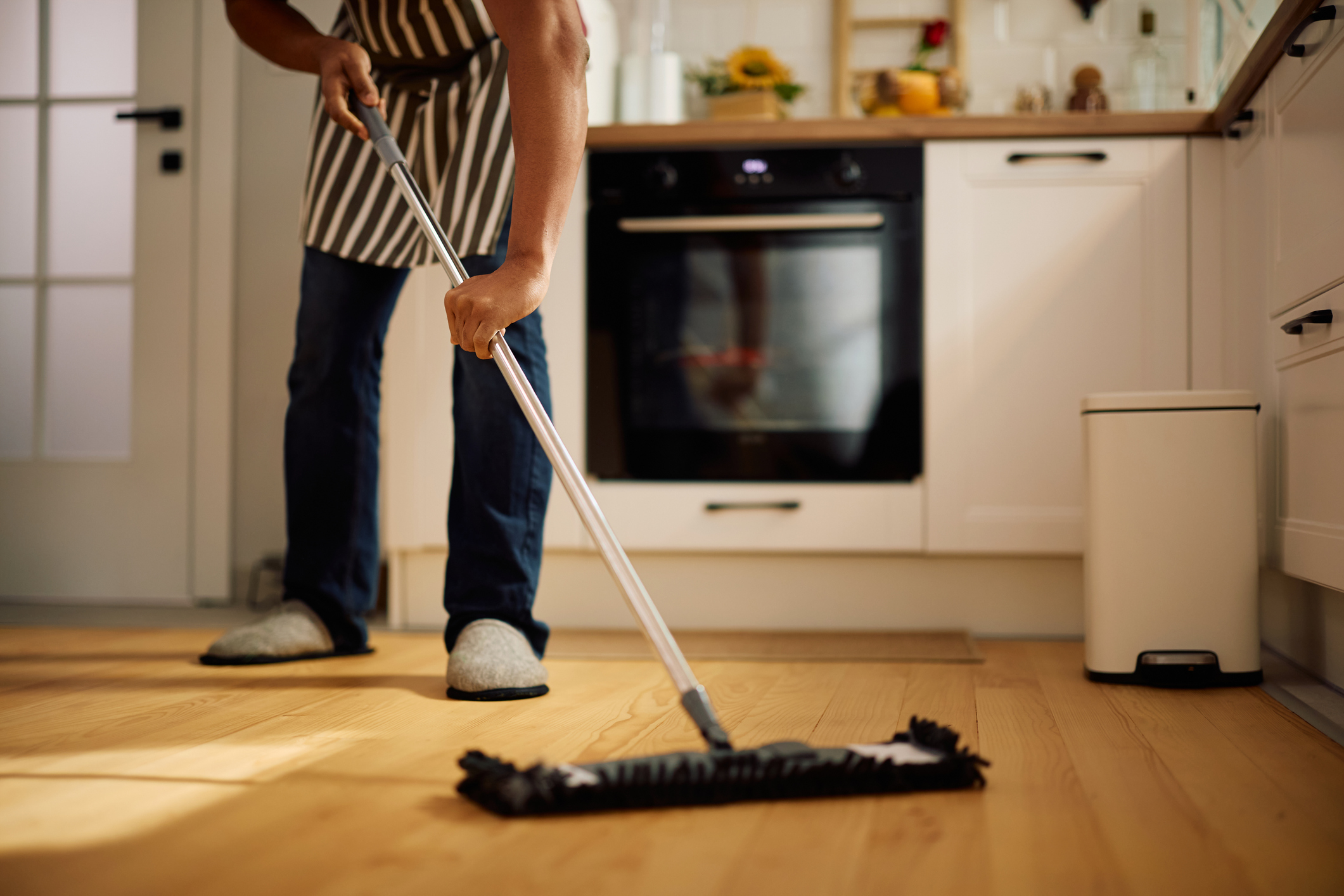There are many smart cleaning tips on CleanTok, but use caution and follow package instructions. (iStock)