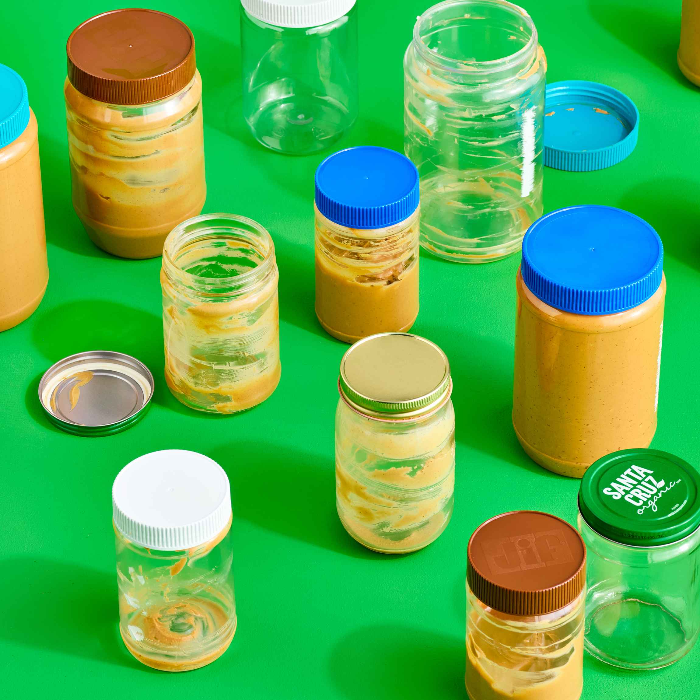 How does your peanut butter make it through the recycling system, and do you really need to scrape it clean? (Elysa Weitala for The Post)