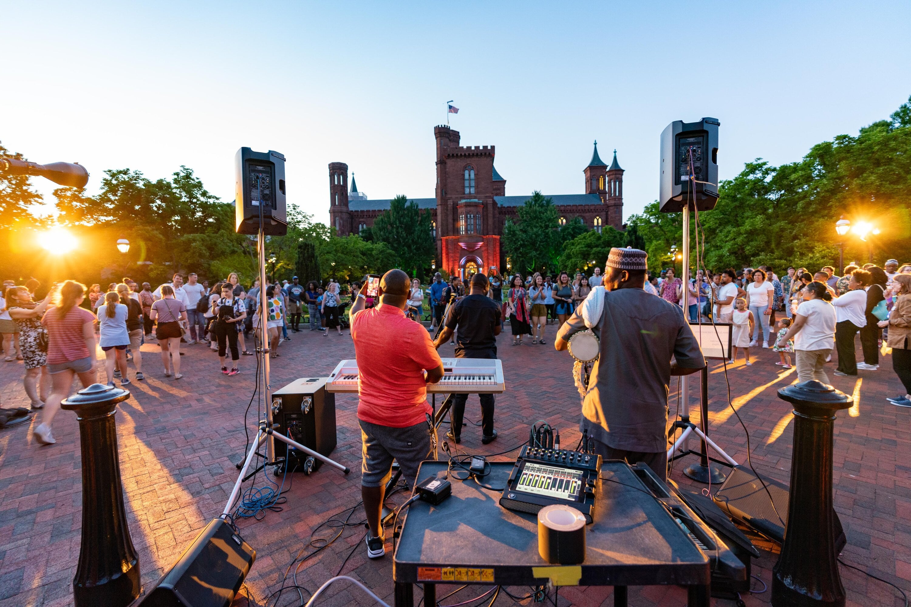 This Friday and Saturday, Smithsonian museums on the National Mall stay open until at least 11 p.m. for live music, dancing, stargazing and exploring exhibits. (Courtesy of the Smithsonian Institution)