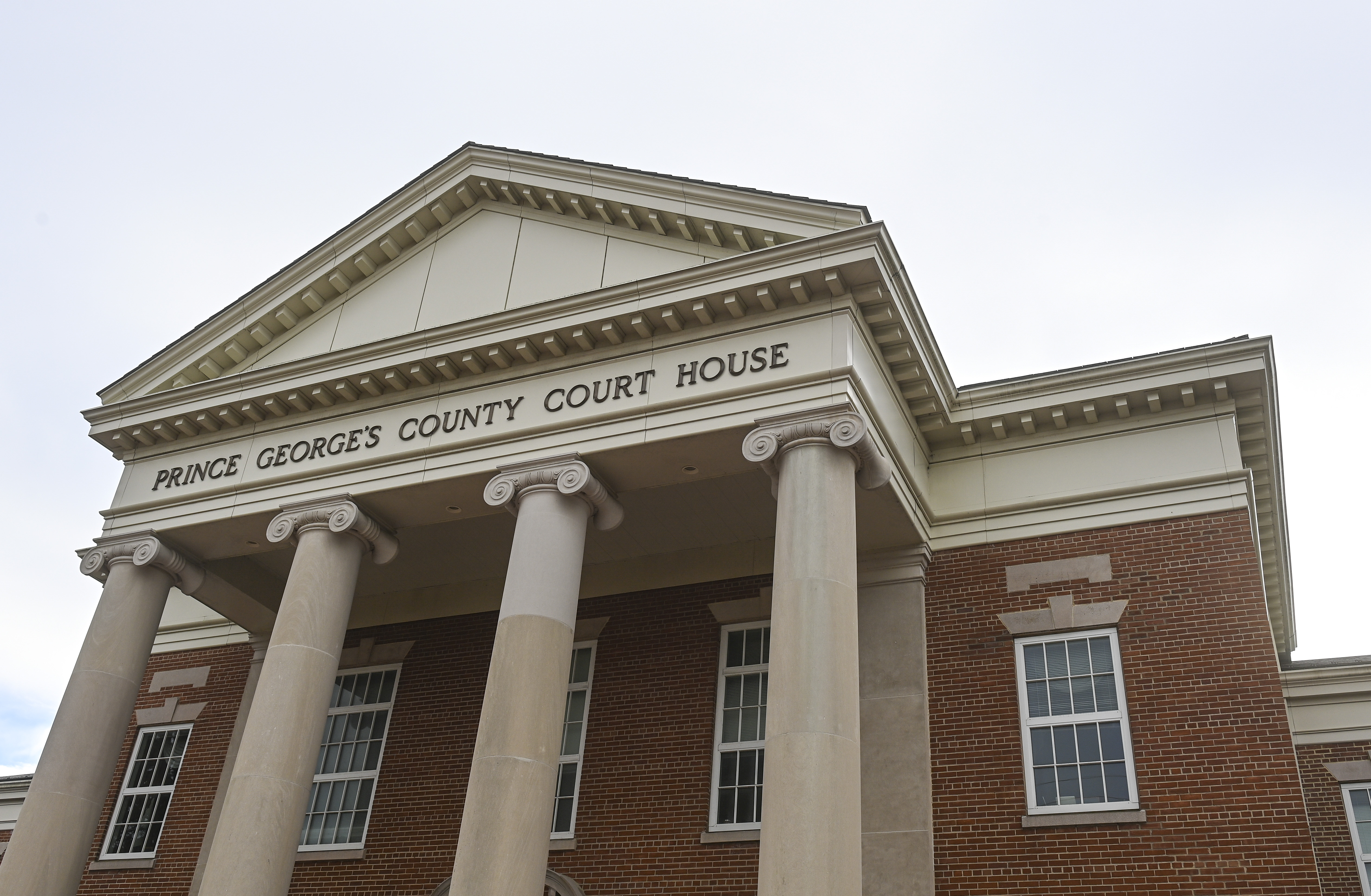 The Prince George's County Courthouse building in Maryland. (Jonathan Newton/The Washington Post)