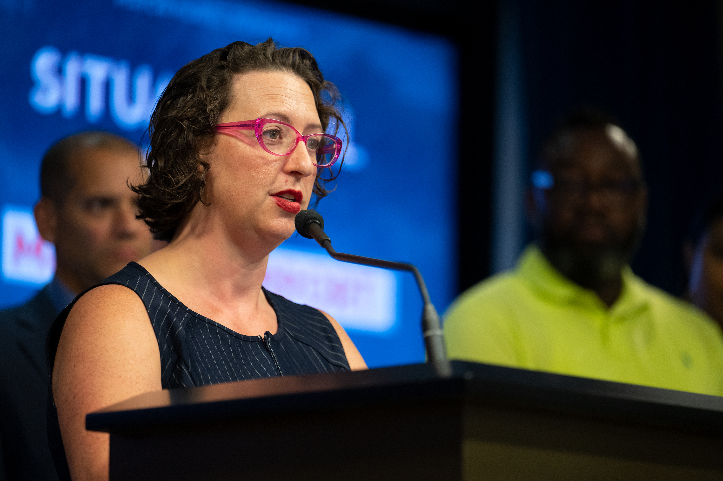D.C. Council member Brianne K. Nadeau (D-Ward 1), seen in 2022. (Craig Hudson/For The Washington Post)