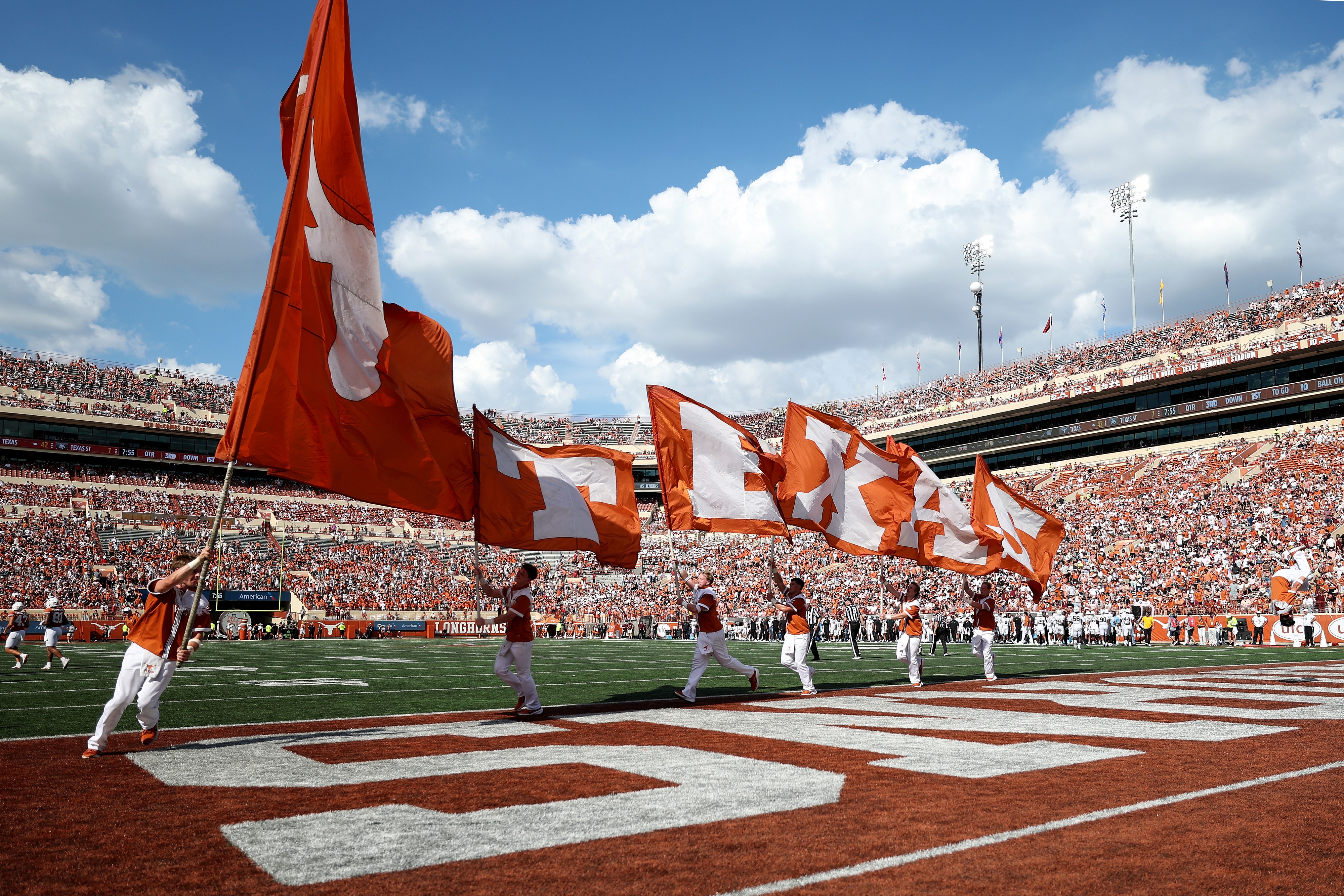 A University of Texas football game on Sept. 5 in Austin. (Tim Warner/Getty Images)